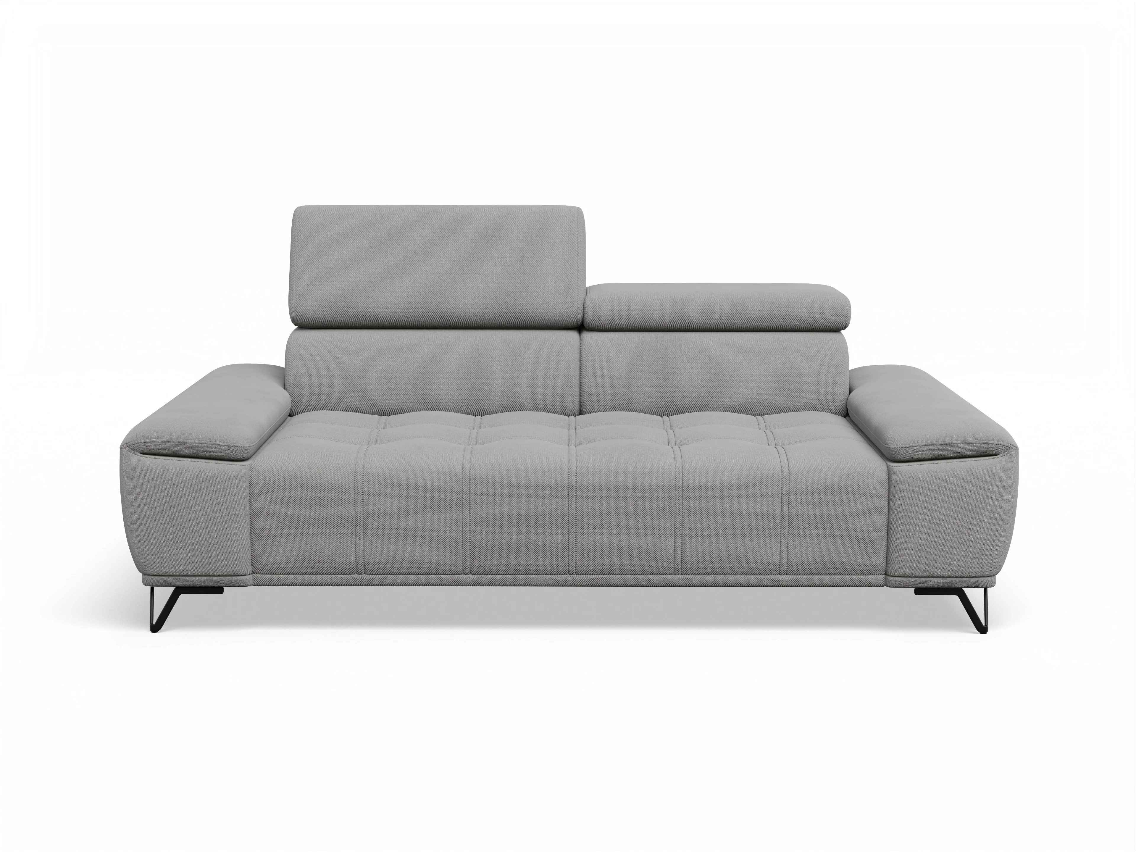 Ansicht des Produktes Sevilla 3-Sitzer Sofa in Stoff Grau