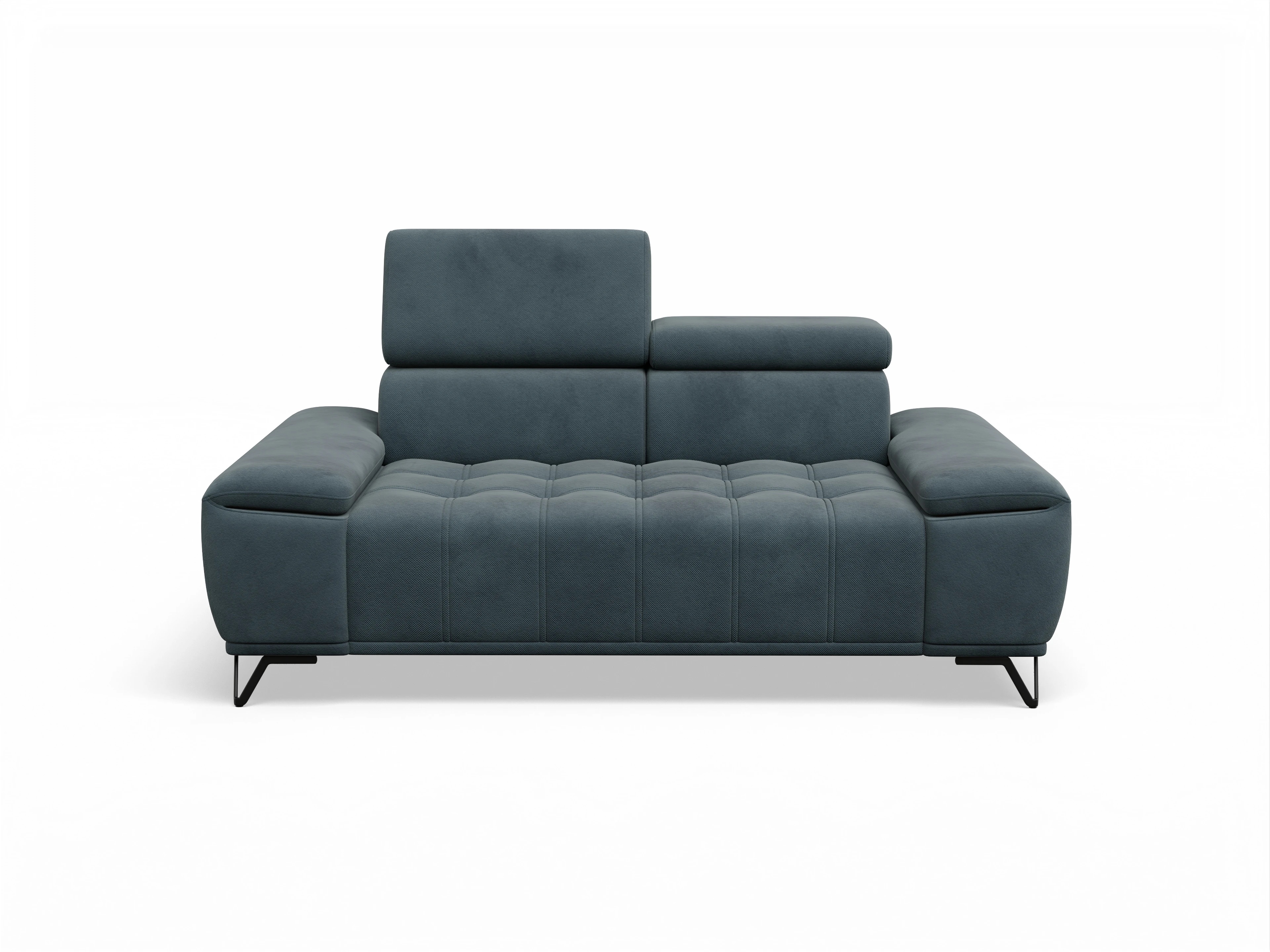 Ansicht des Produktes Sevilla 2-Sitzer Sofa in Stoff Blau