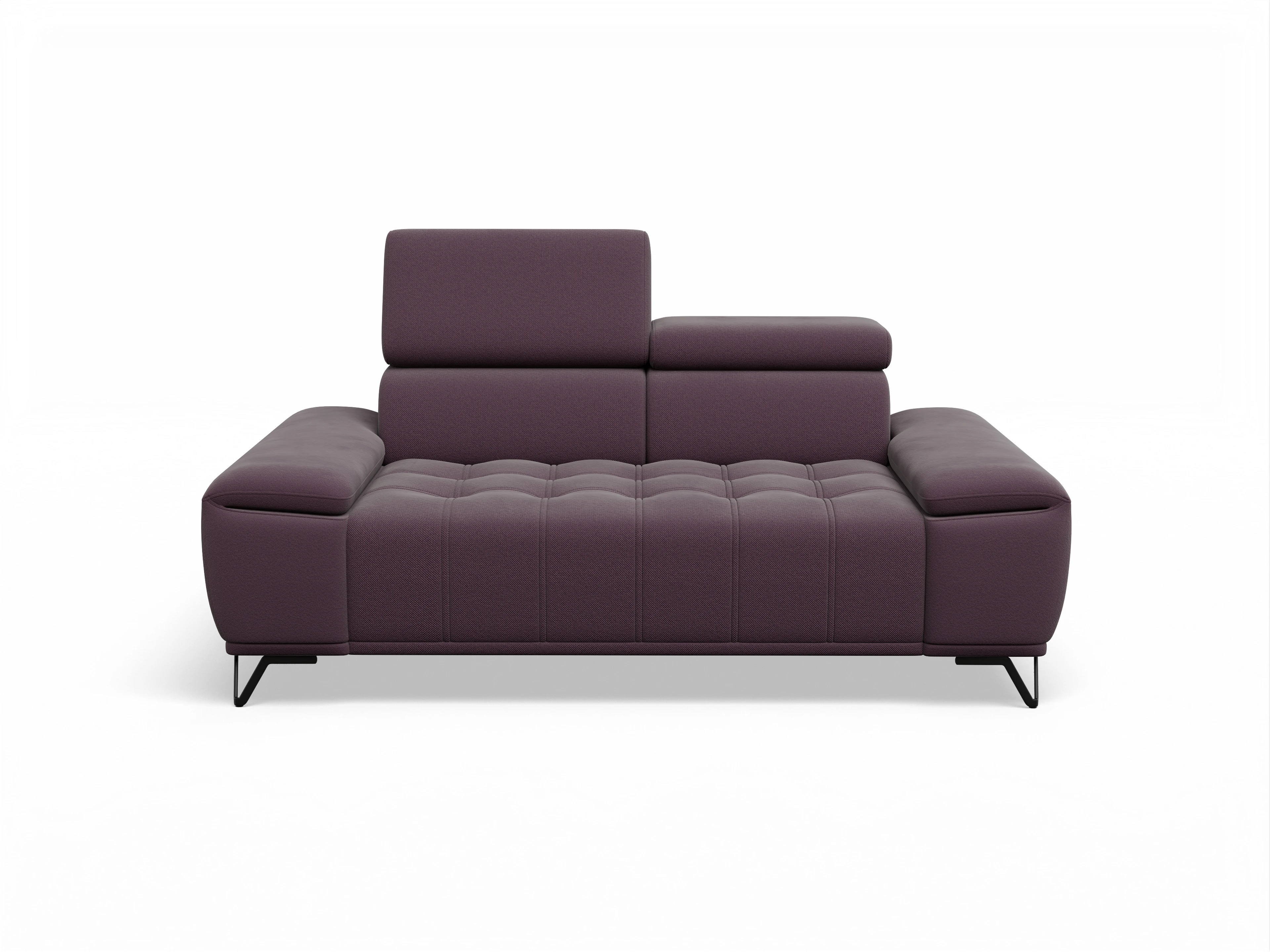 Ansicht des Produktes Sevilla 2-Sitzer Sofa in Stoff Rot