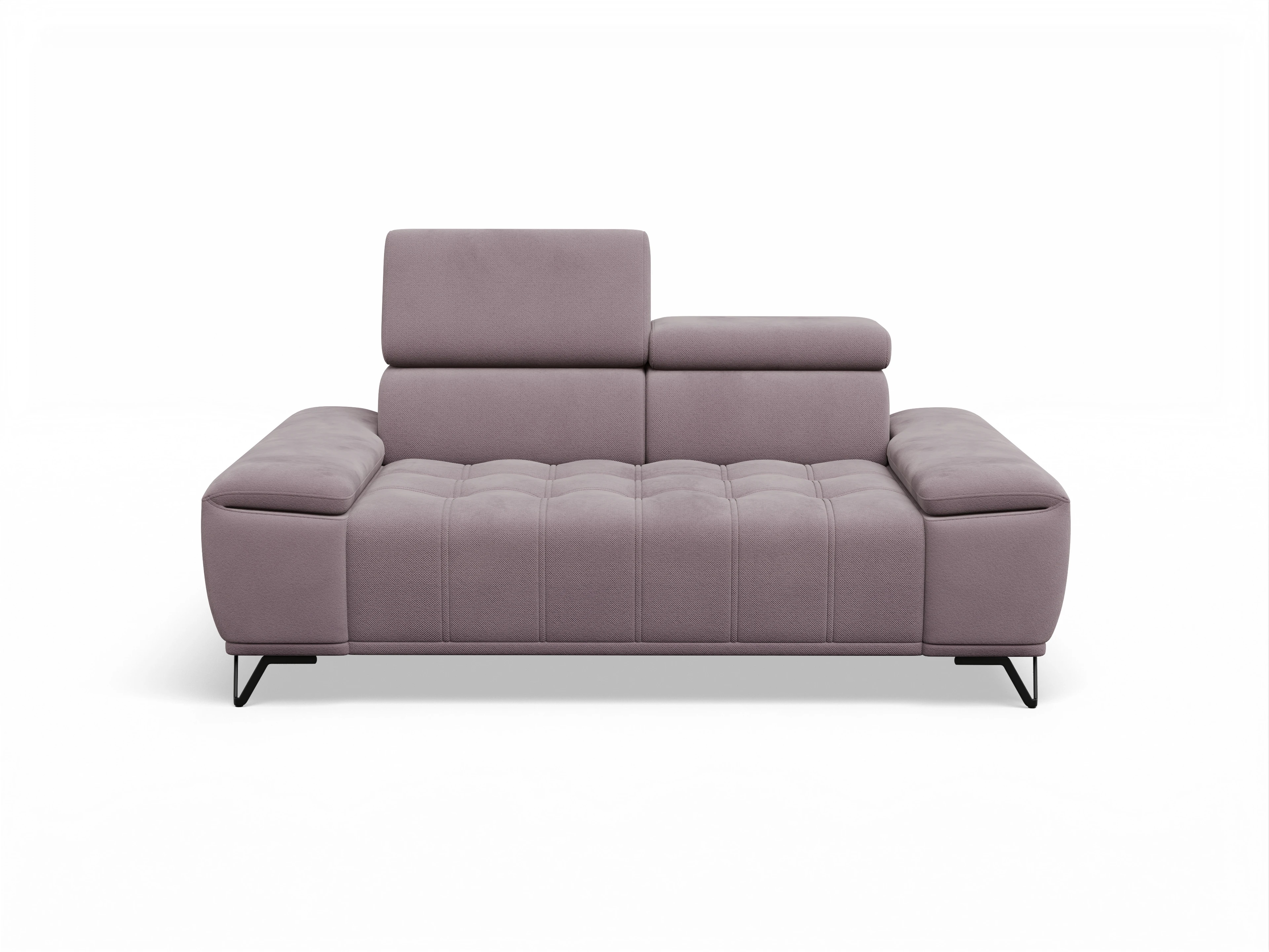 Ansicht des Produktes Sevilla 2-Sitzer Sofa in Stoff Rosa