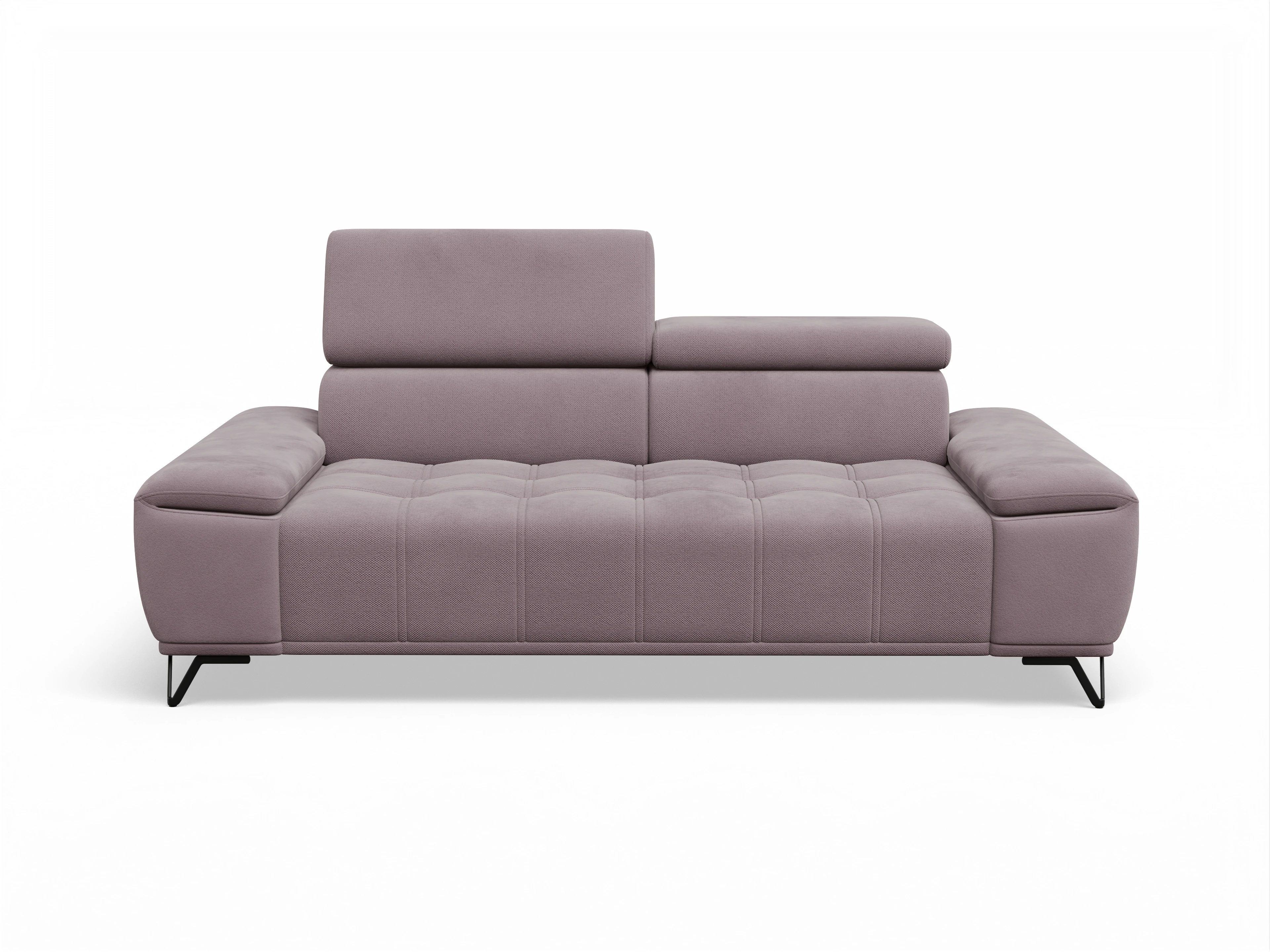 Ansicht des Produktes Sevilla 3-Sitzer Sofa in Stoff Rosa