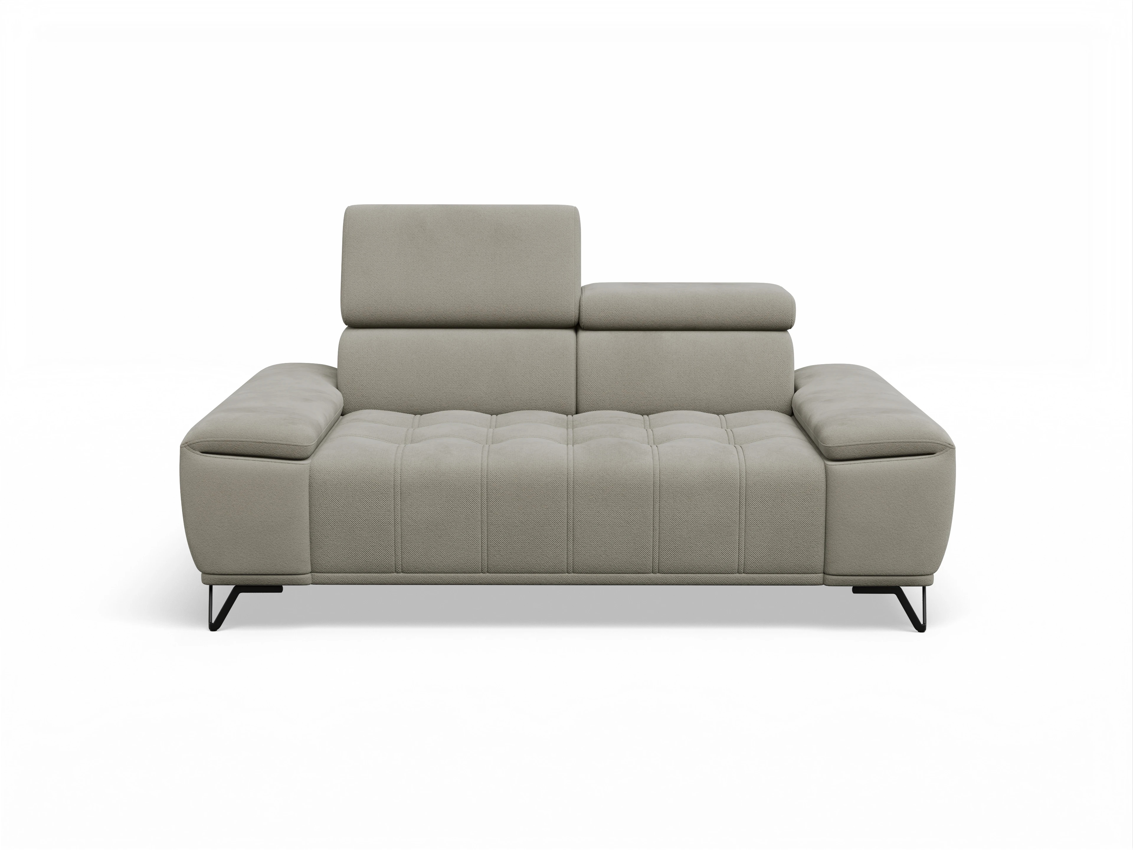 Ansicht des Produktes Sevilla 2-Sitzer Sofa in Stoff Braun