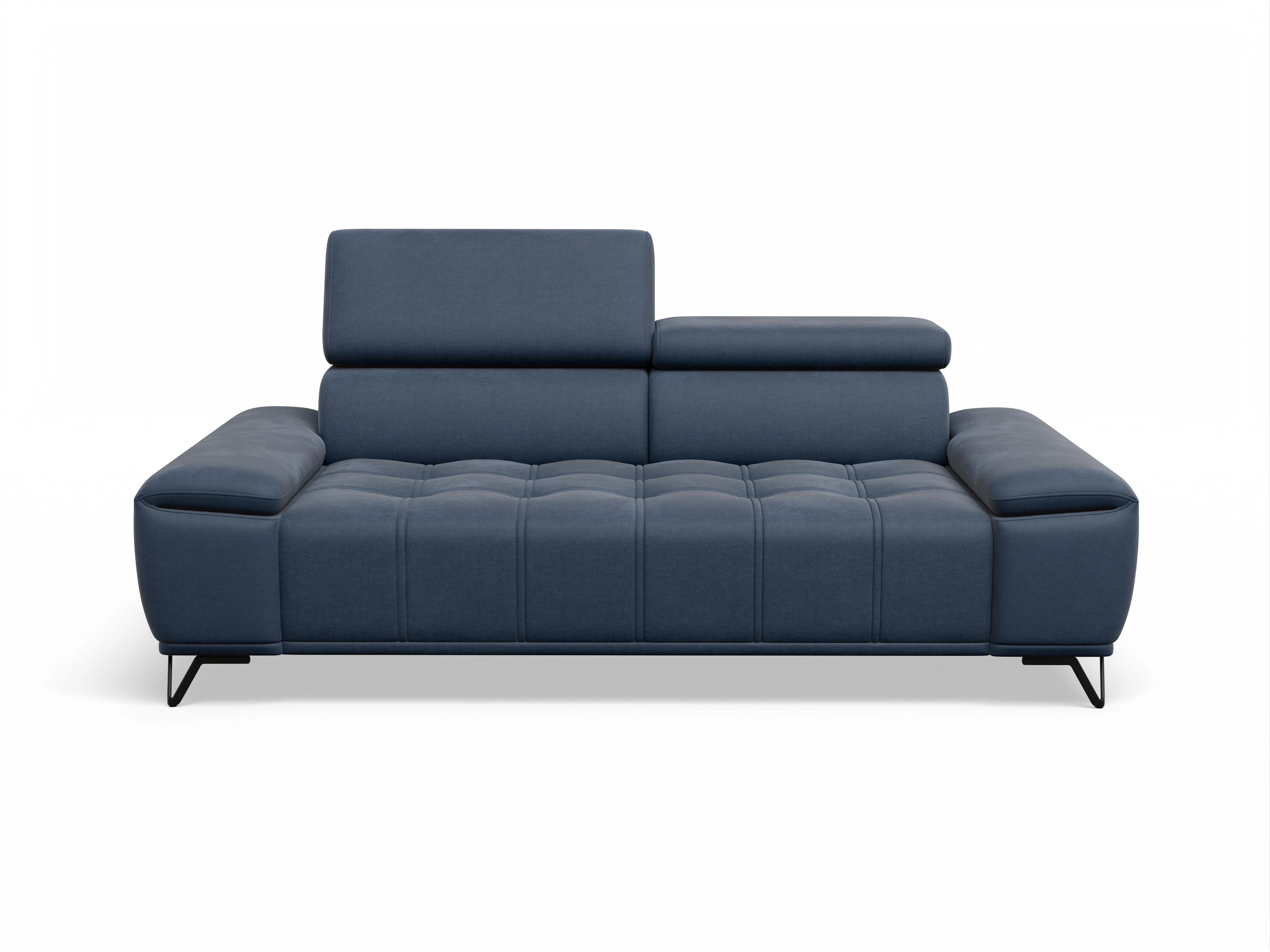 Ansicht des Produktes Sevilla 3-Sitzer Sofa in Stoff Blau