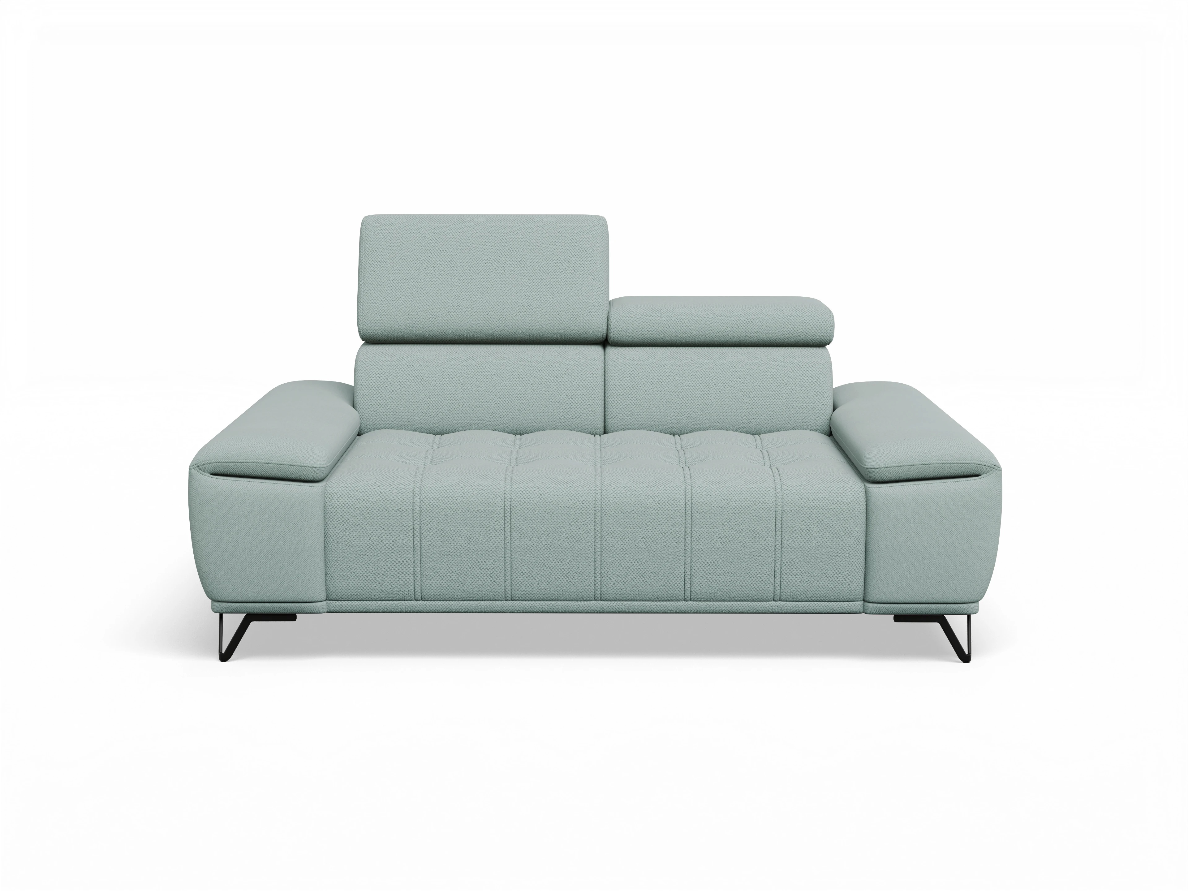 Ansicht des Produktes Sevilla 2-Sitzer Sofa in Stoff Blau