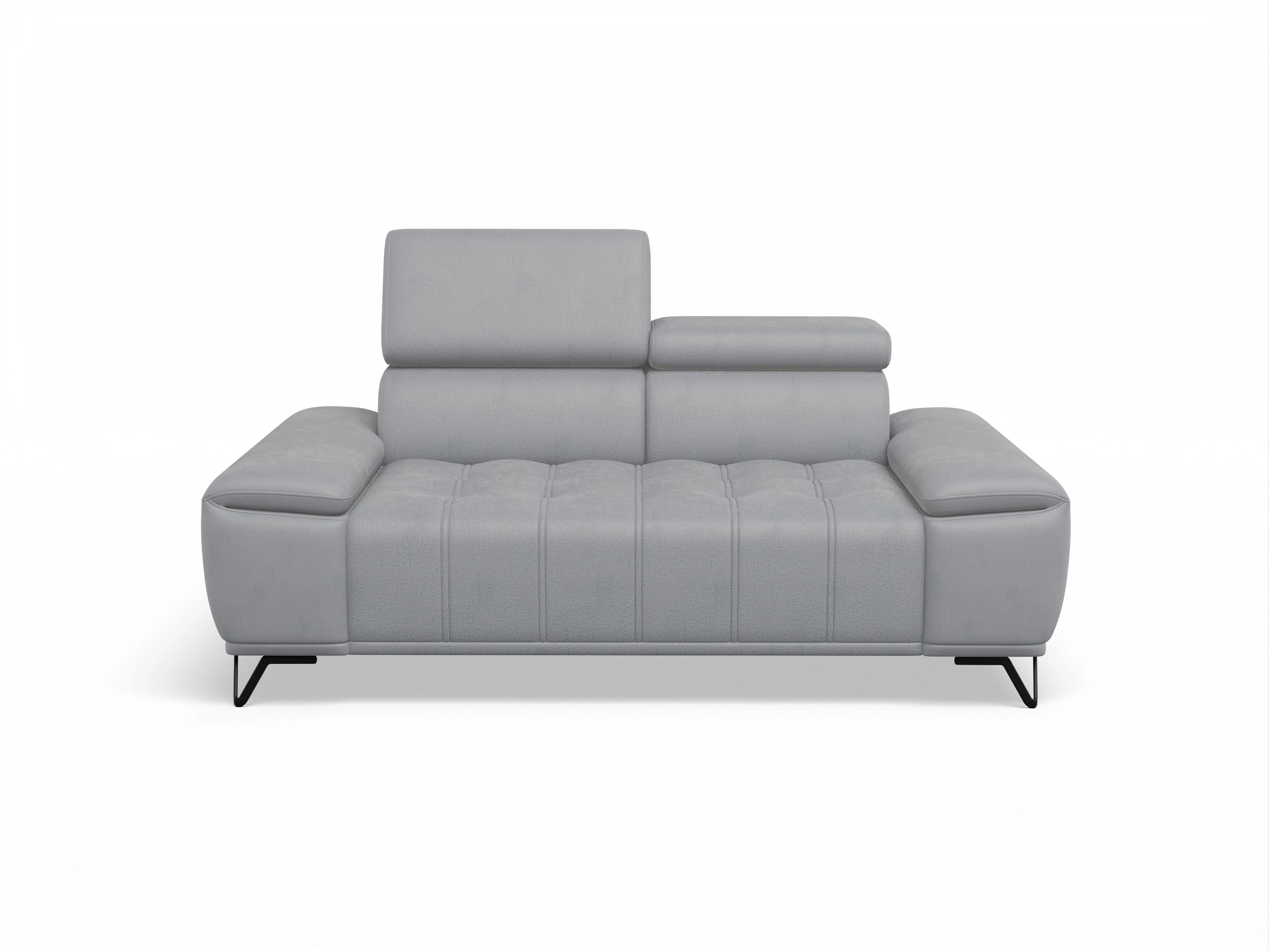 Ansicht des Produktes Sevilla 2-Sitzer Sofa in Stoff Grau
