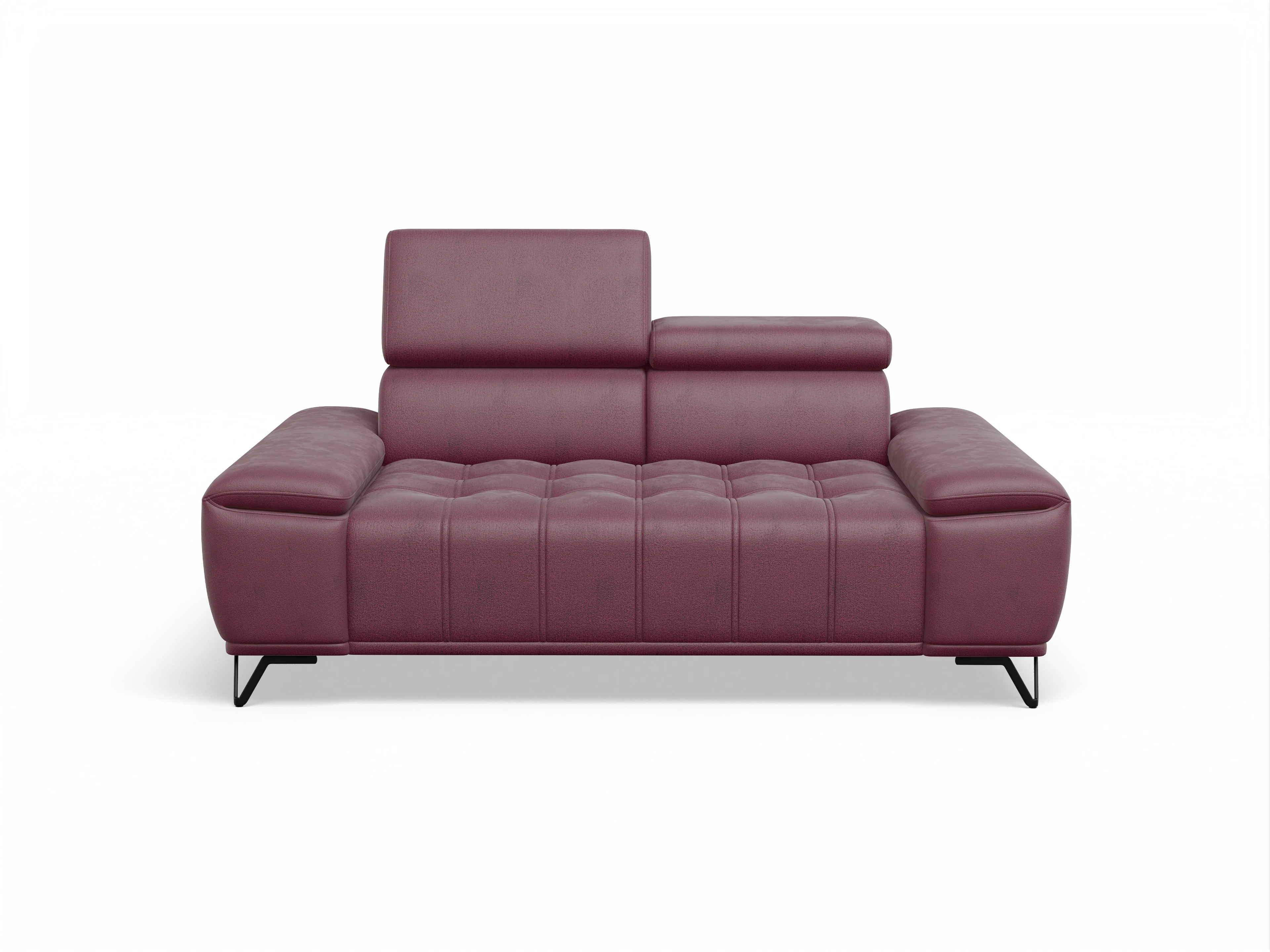 Ansicht des Produktes Sevilla 2-Sitzer Sofa in Stoff Rot