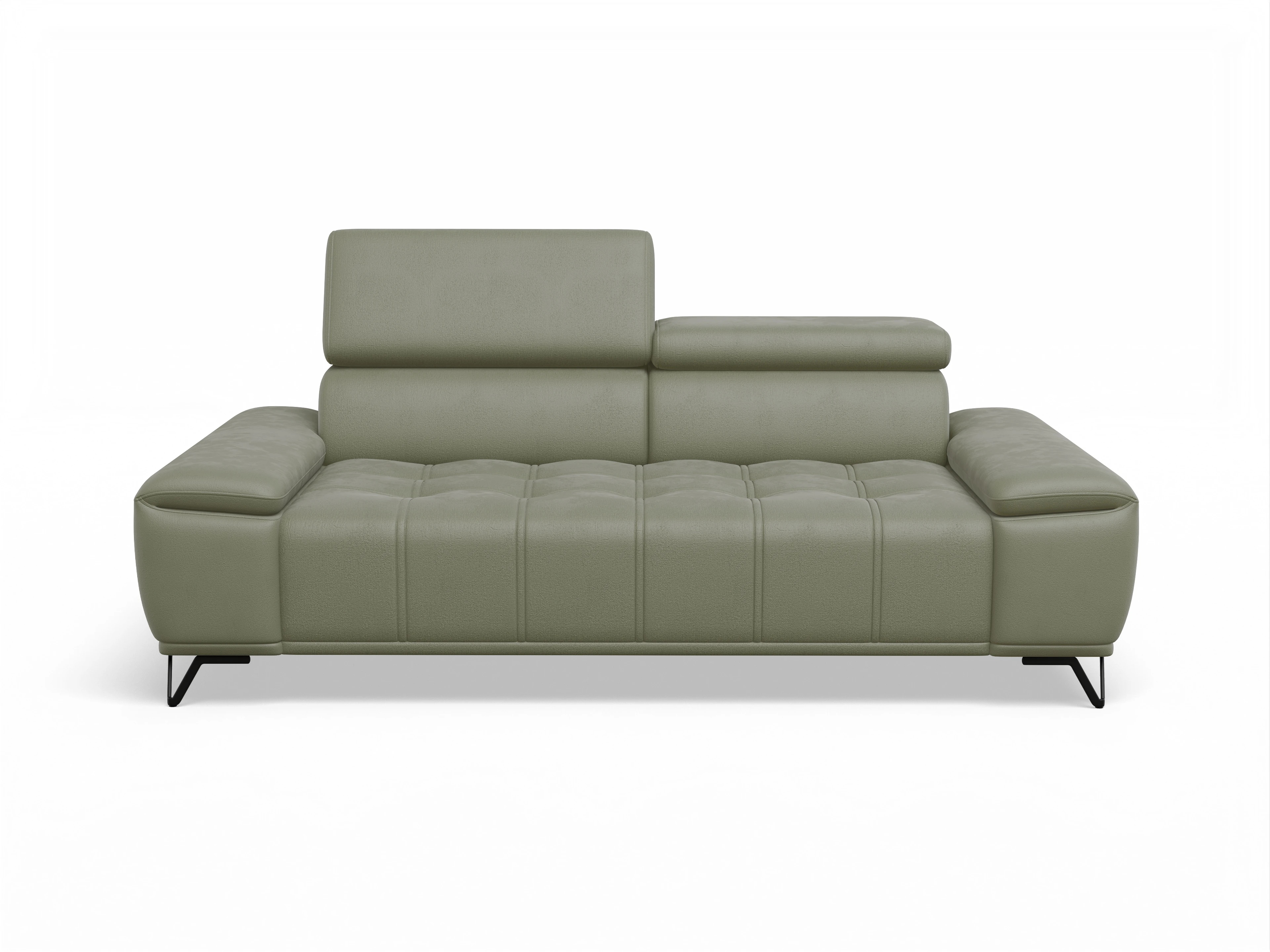 Ansicht des Produktes Sevilla 3-Sitzer Sofa in Stoff Grün