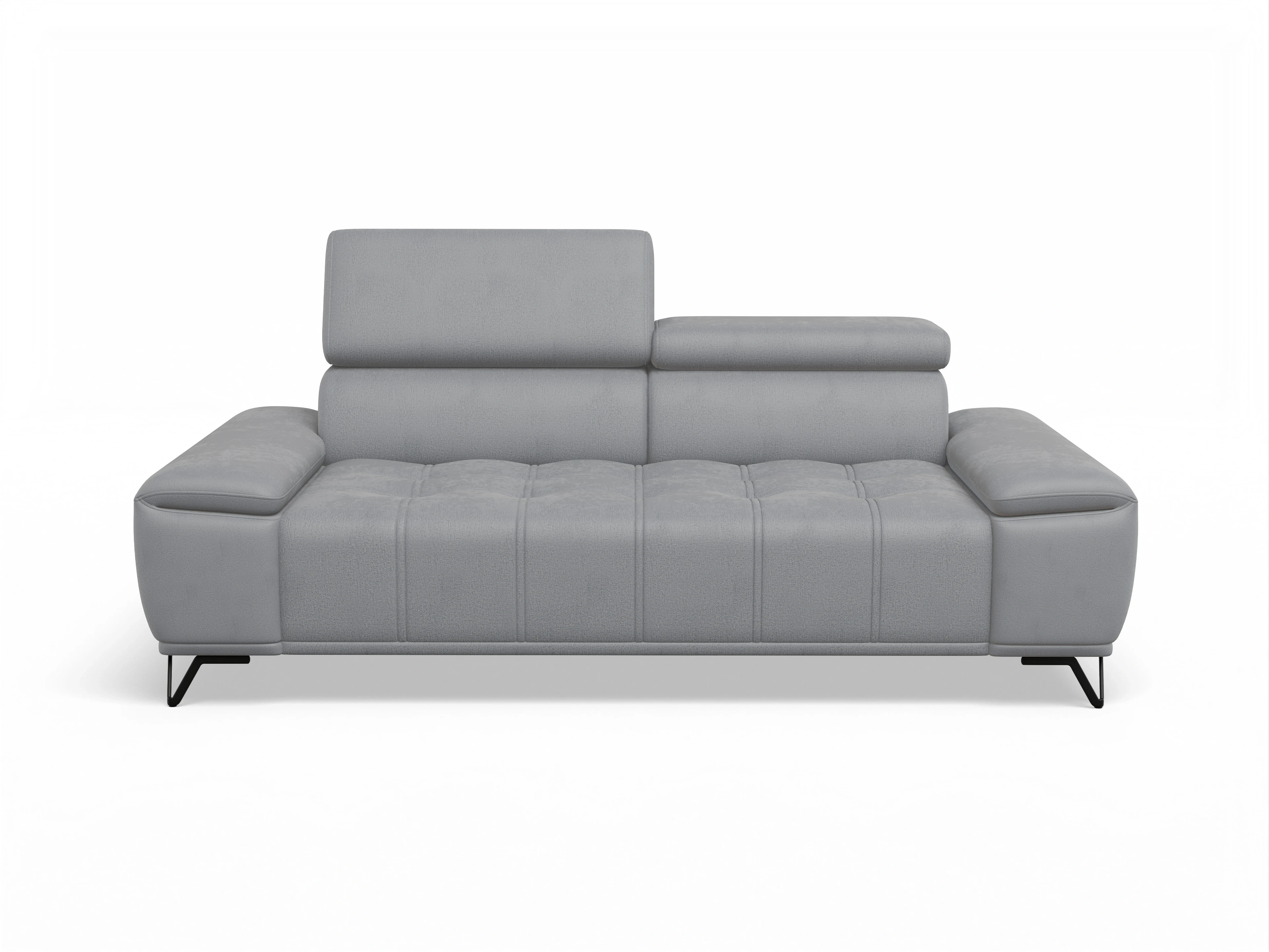 Ansicht des Produktes Sevilla 3-Sitzer Sofa in Stoff Grau