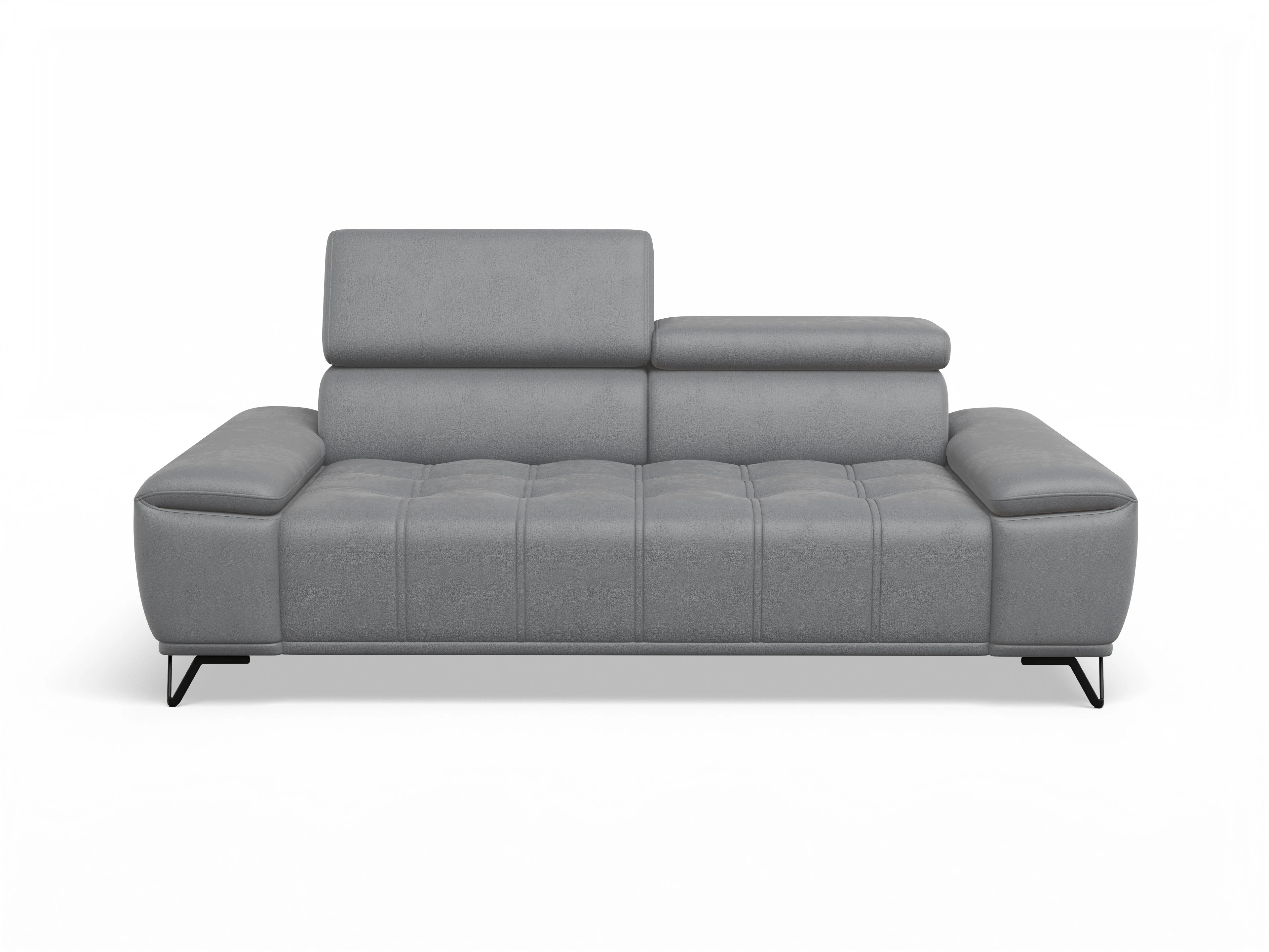 Ansicht des Produktes Sevilla 3-Sitzer Sofa in Stoff Grau