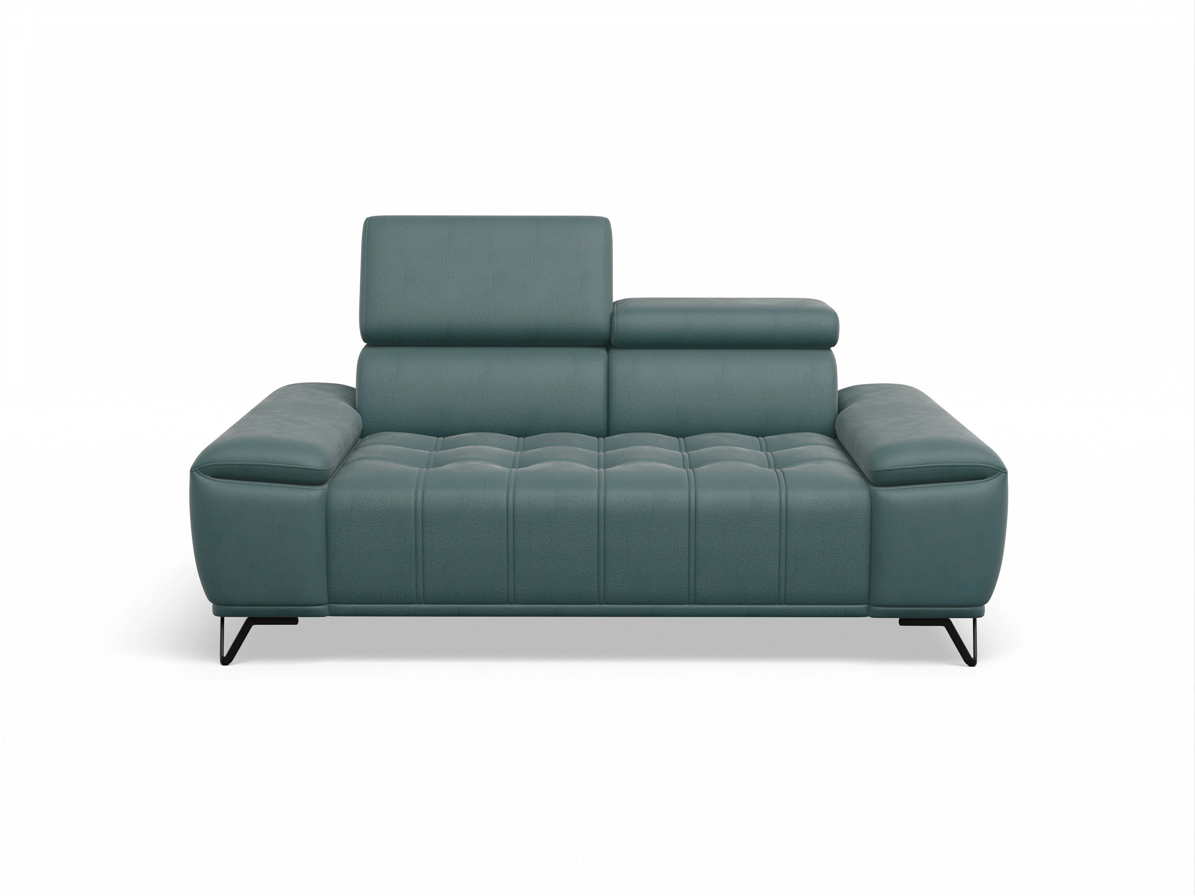 Ansicht des Produktes Sevilla 2-Sitzer Sofa in Stoff Blau