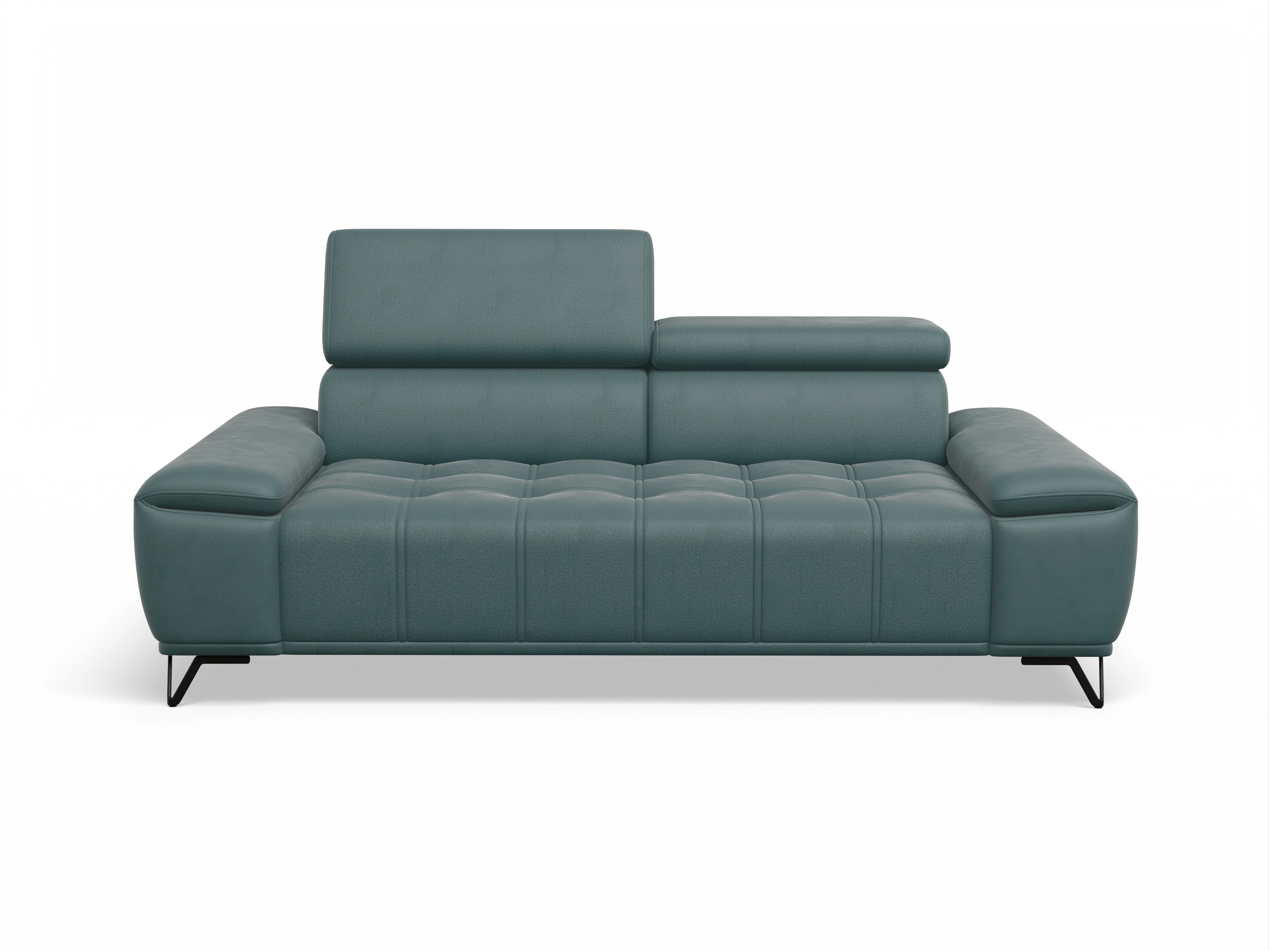 Ansicht des Produktes Sevilla 3-Sitzer Sofa in Stoff Blau