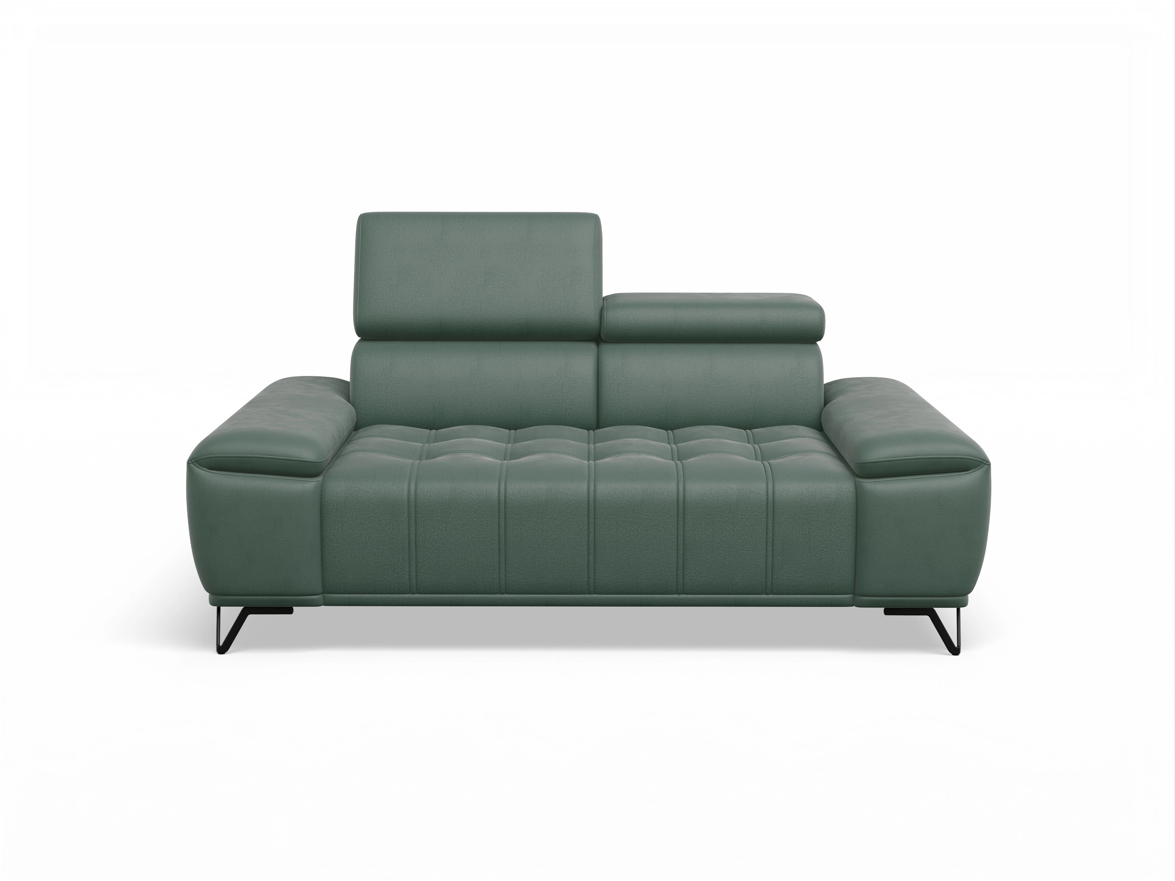 Ansicht des Produktes Sevilla 2-Sitzer Sofa in Stoff Grün