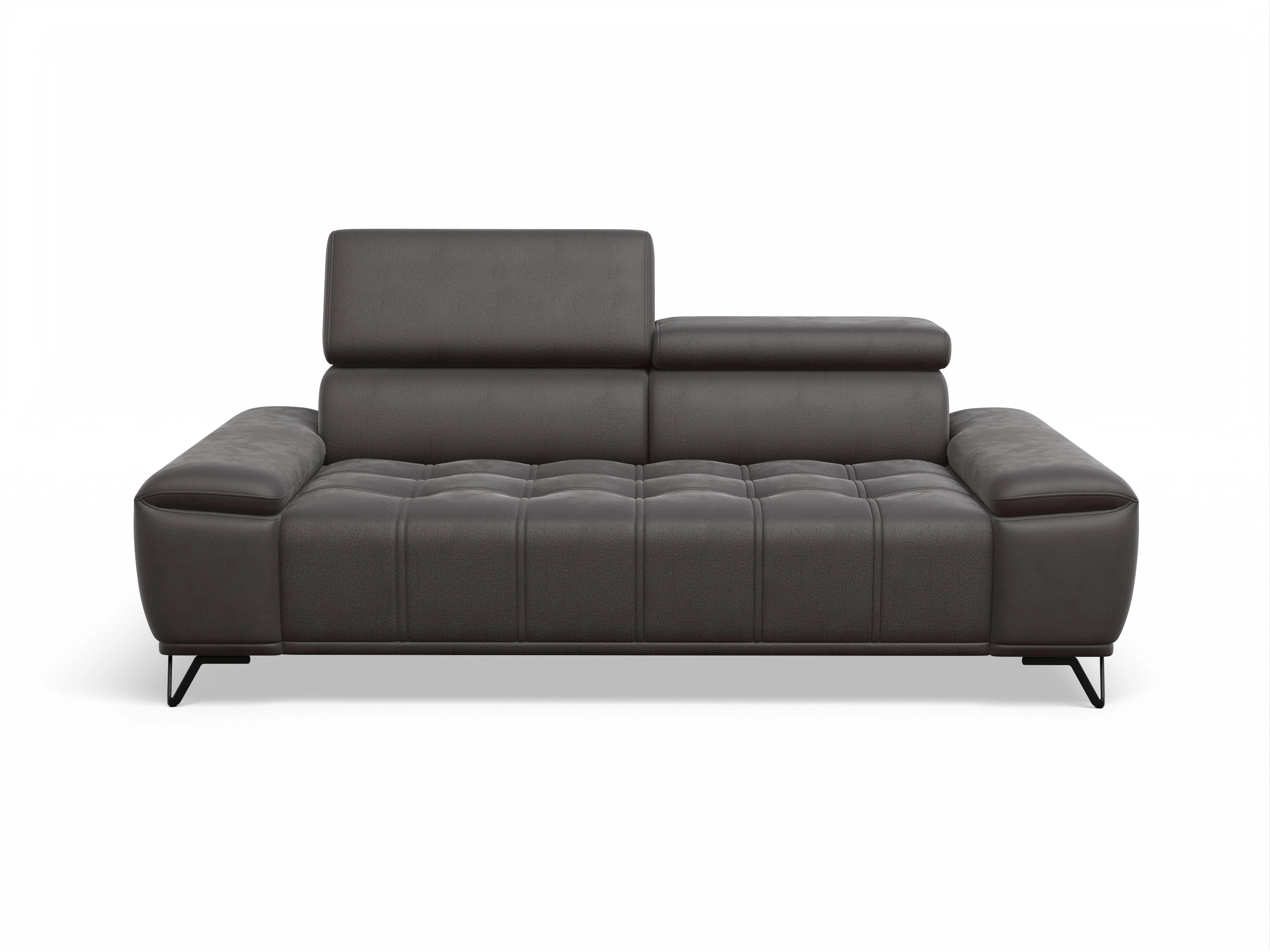 Ansicht des Produktes Sevilla 3-Sitzer Sofa in Stoff Braun