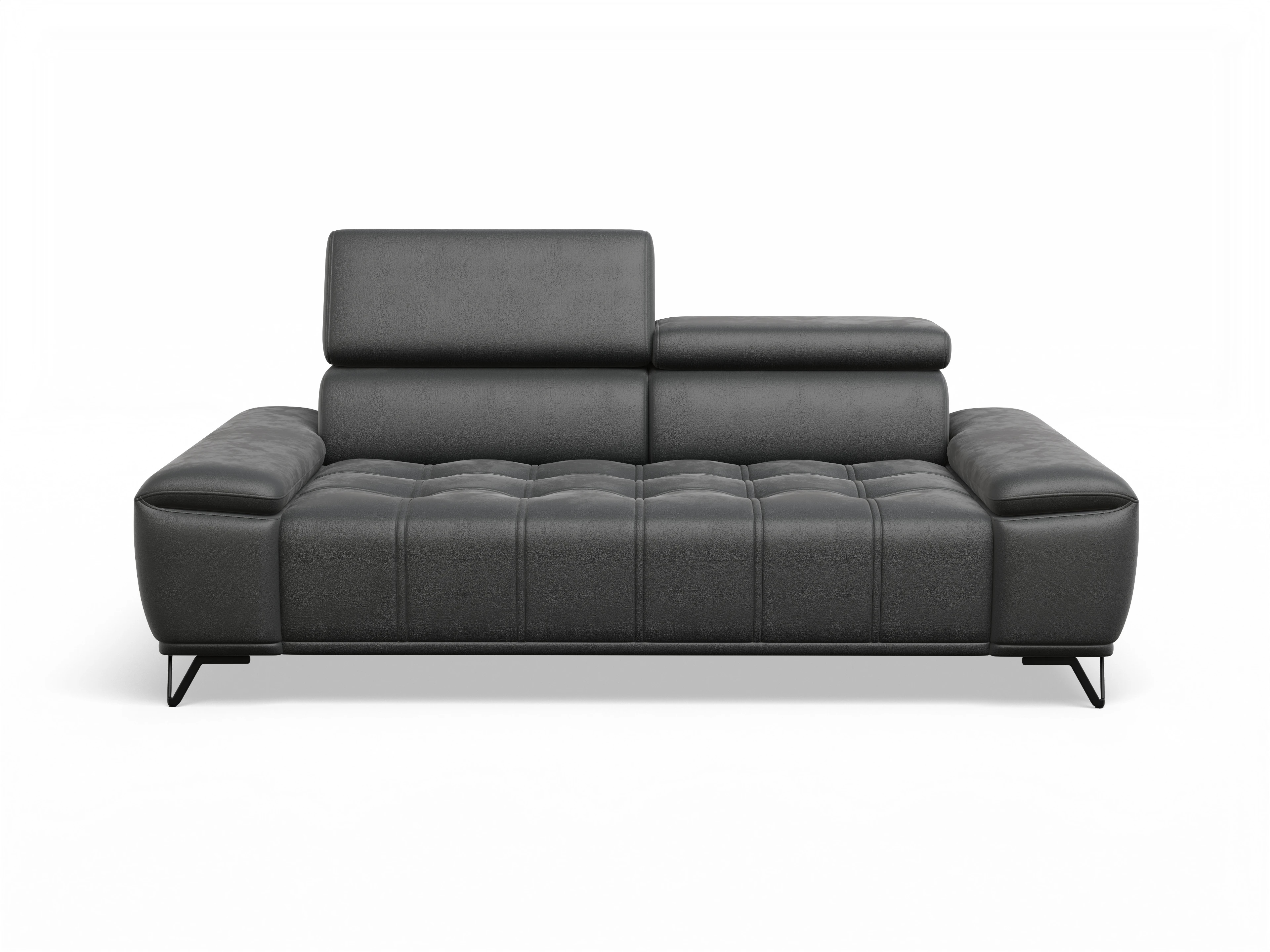 Ansicht des Produktes Sevilla 3-Sitzer Sofa in Stoff Grau