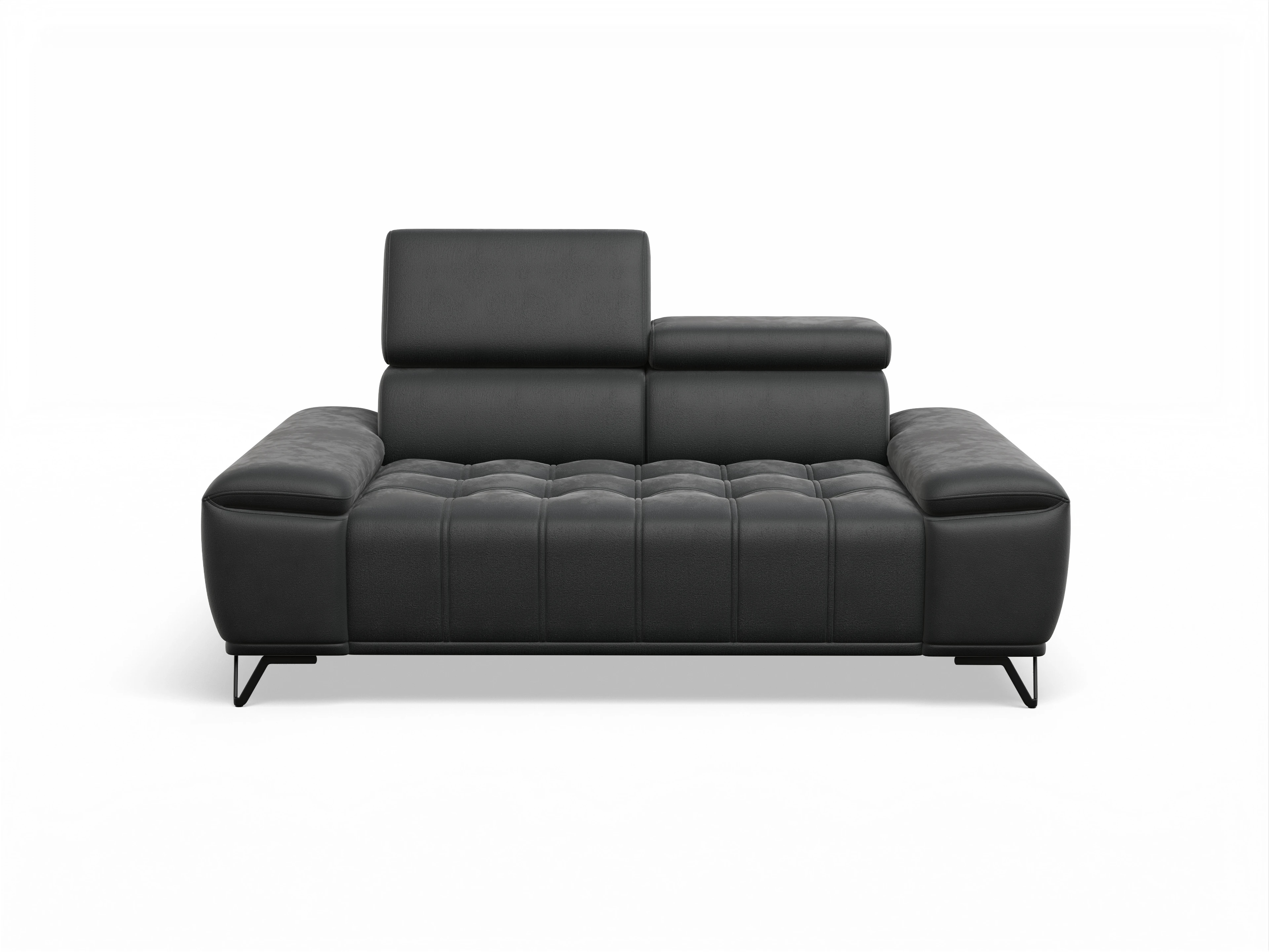 Ansicht des Produktes Sevilla 2-Sitzer Sofa in Stoff Schwarz