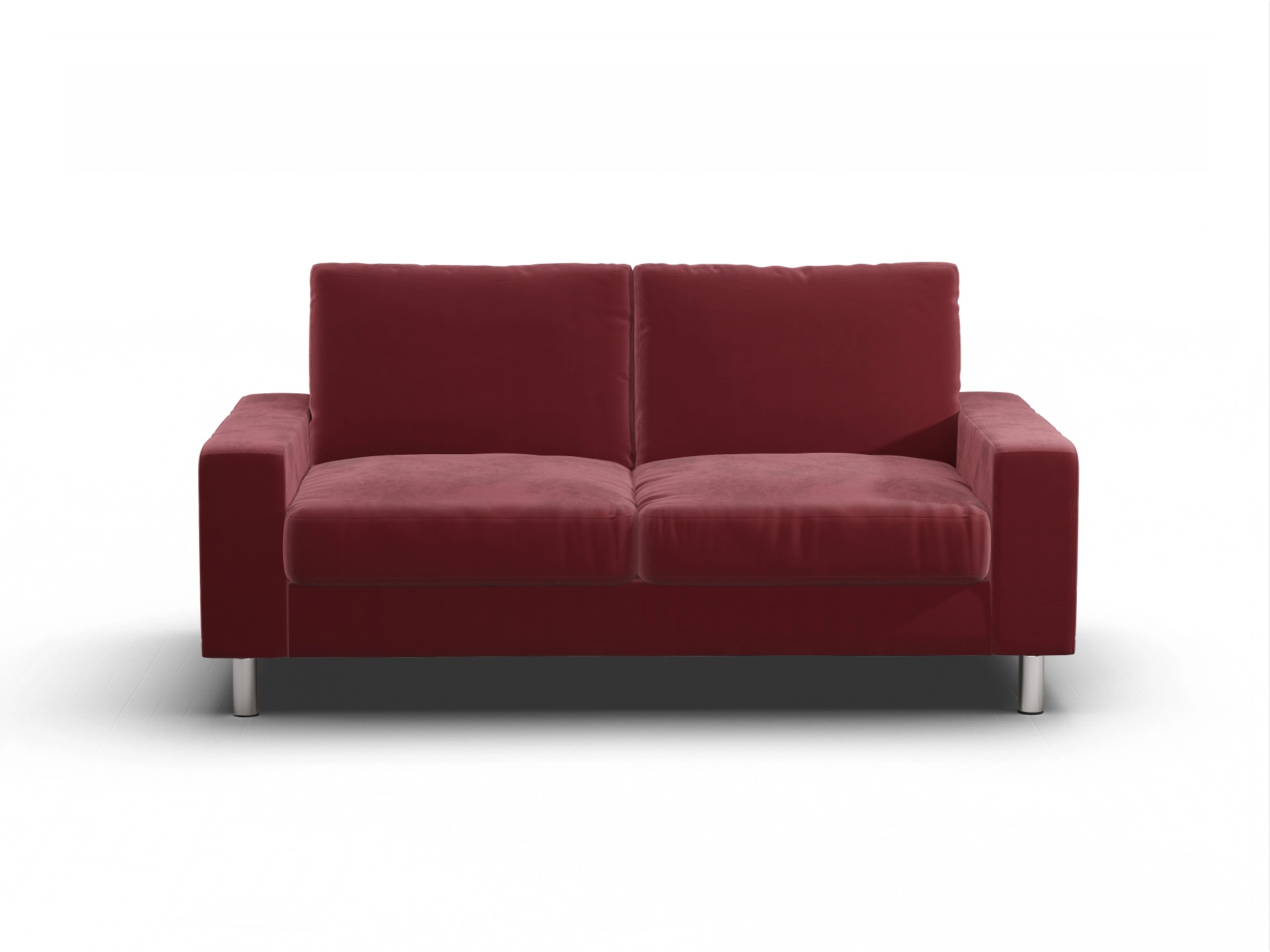 Ansicht des Produktes Campo 2.0 2-Sitzer Sofa in Stoff Rot