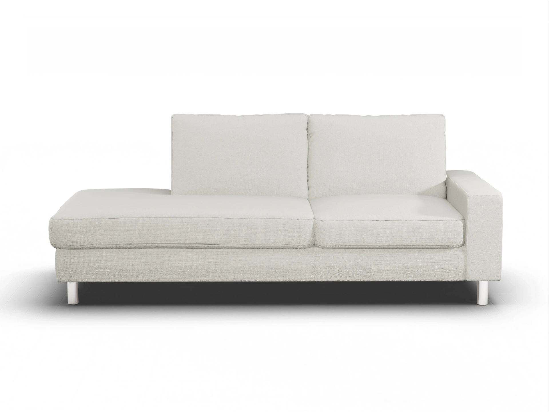 Ansicht des Produktes Campo 2.0 Ottomane ohne Bettkasten in Stoff Beige