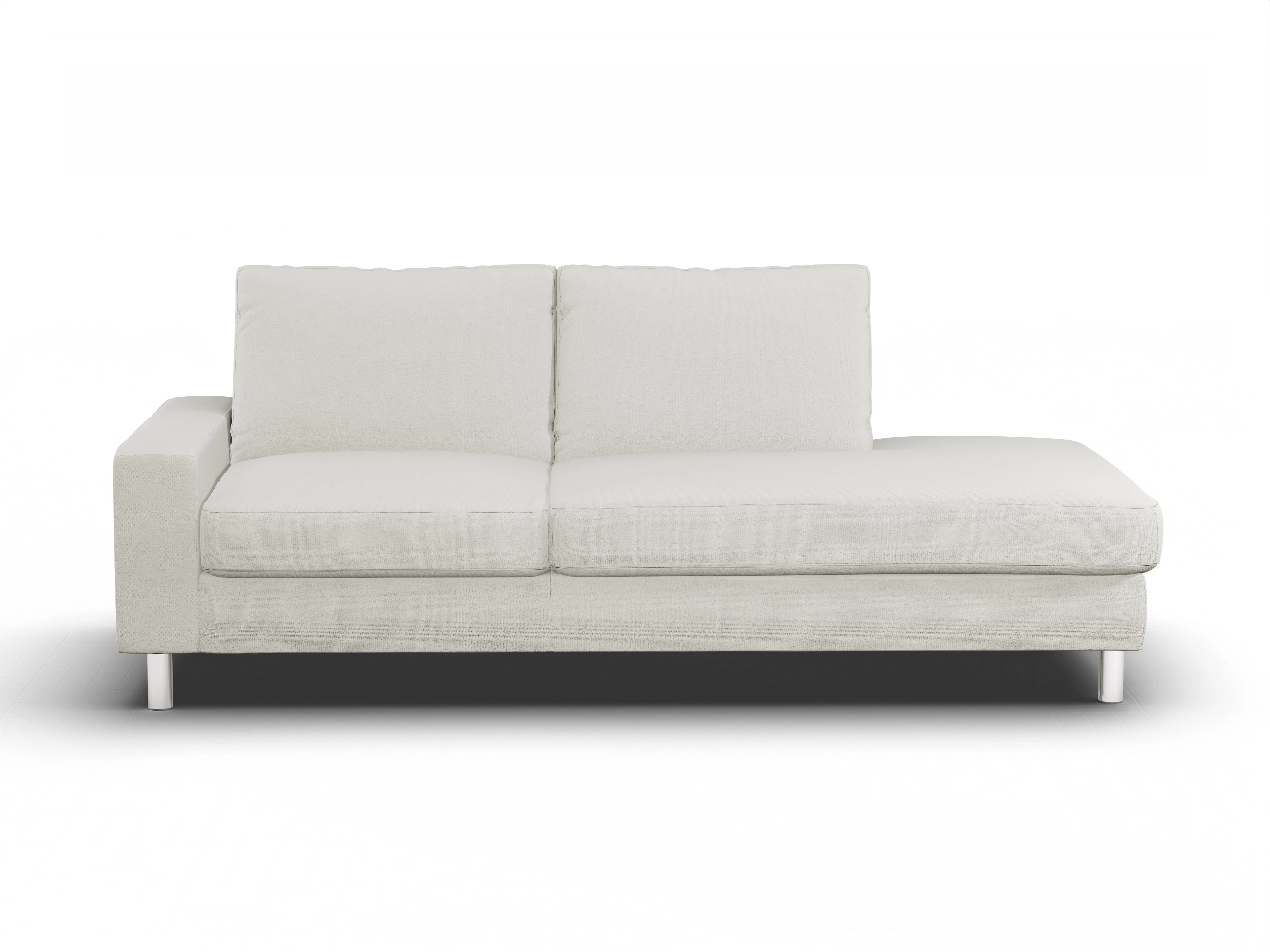 Ansicht des Produktes Campo 2.0 Ottomane ohne Bettkasten in Stoff Beige