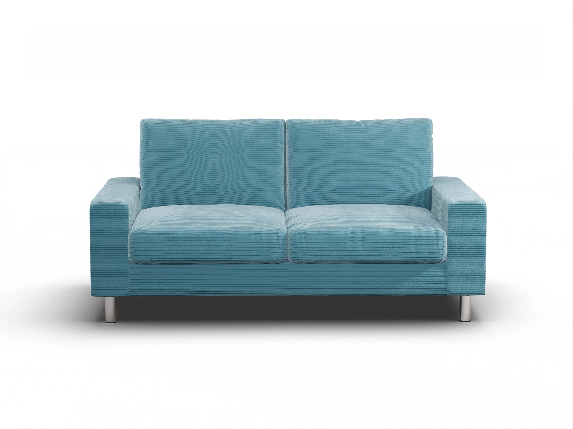 Ansicht des Produktes Campo 2.0 2-Sitzer Sofa in Stoff Blau