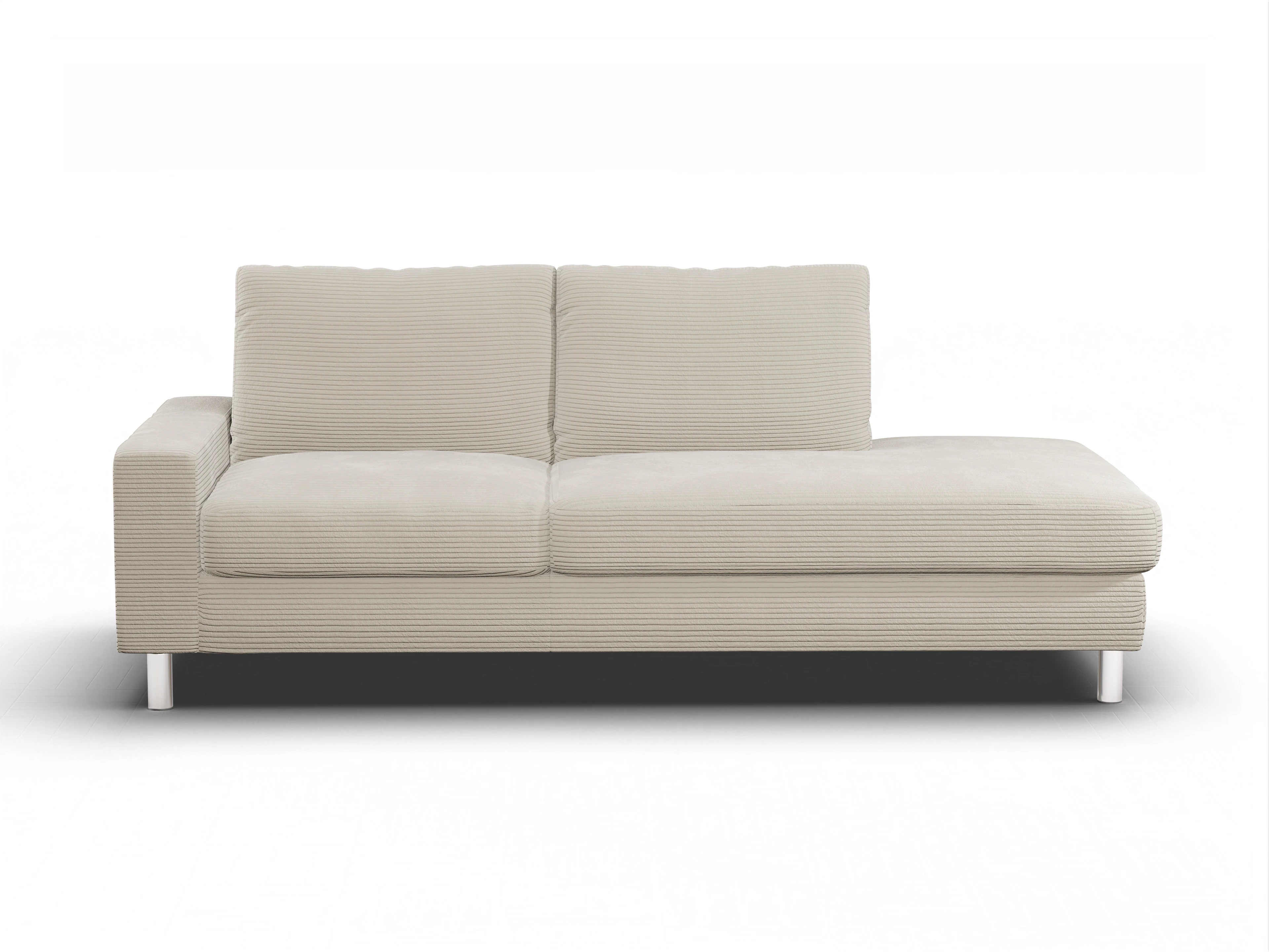 Ansicht des Produktes Campo 2.0 Ottomane ohne Bettkasten in Stoff Beige