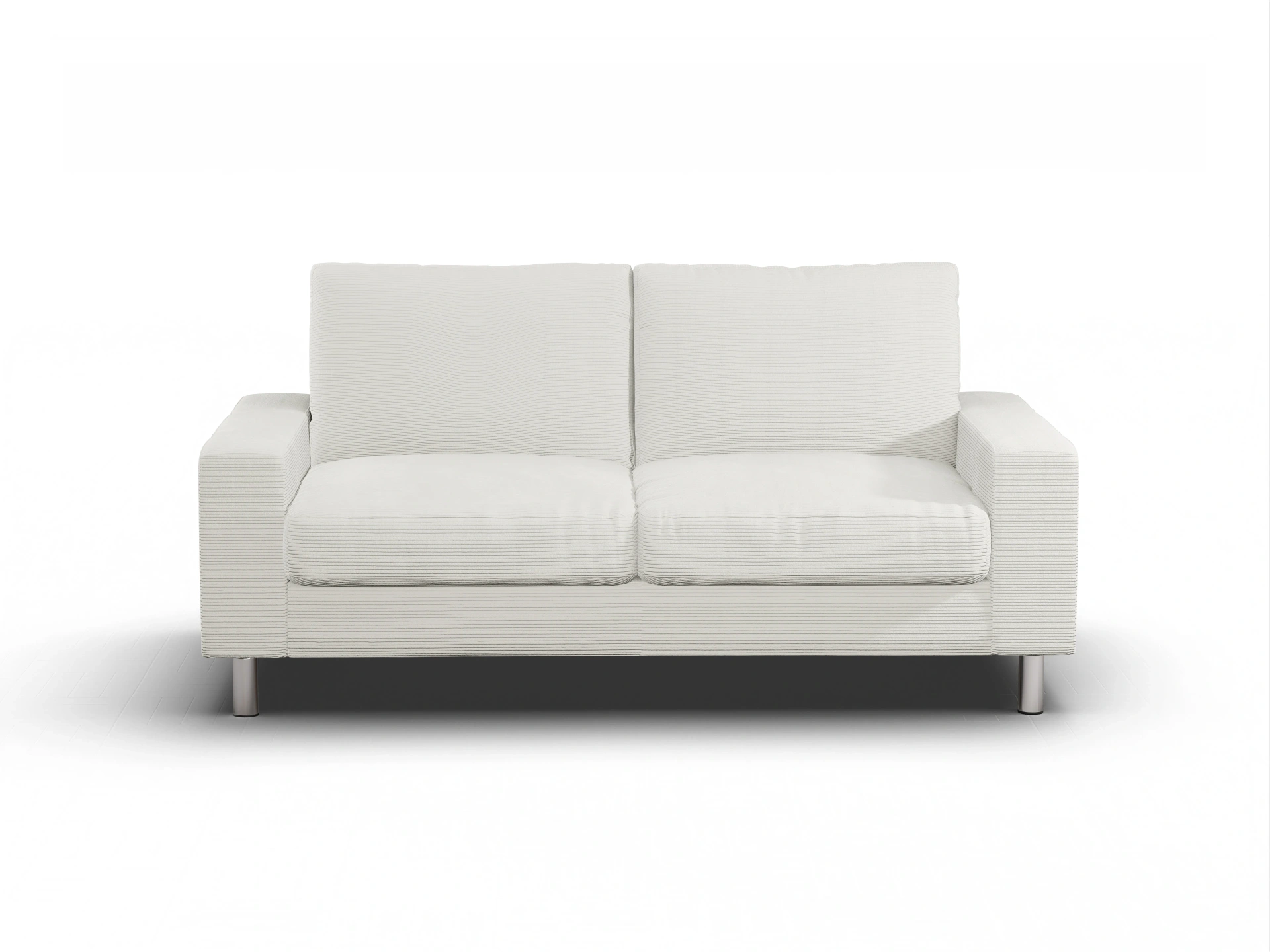 Ansicht des Produktes Campo 2.0 2-Sitzer Sofa in Stoff Weiss