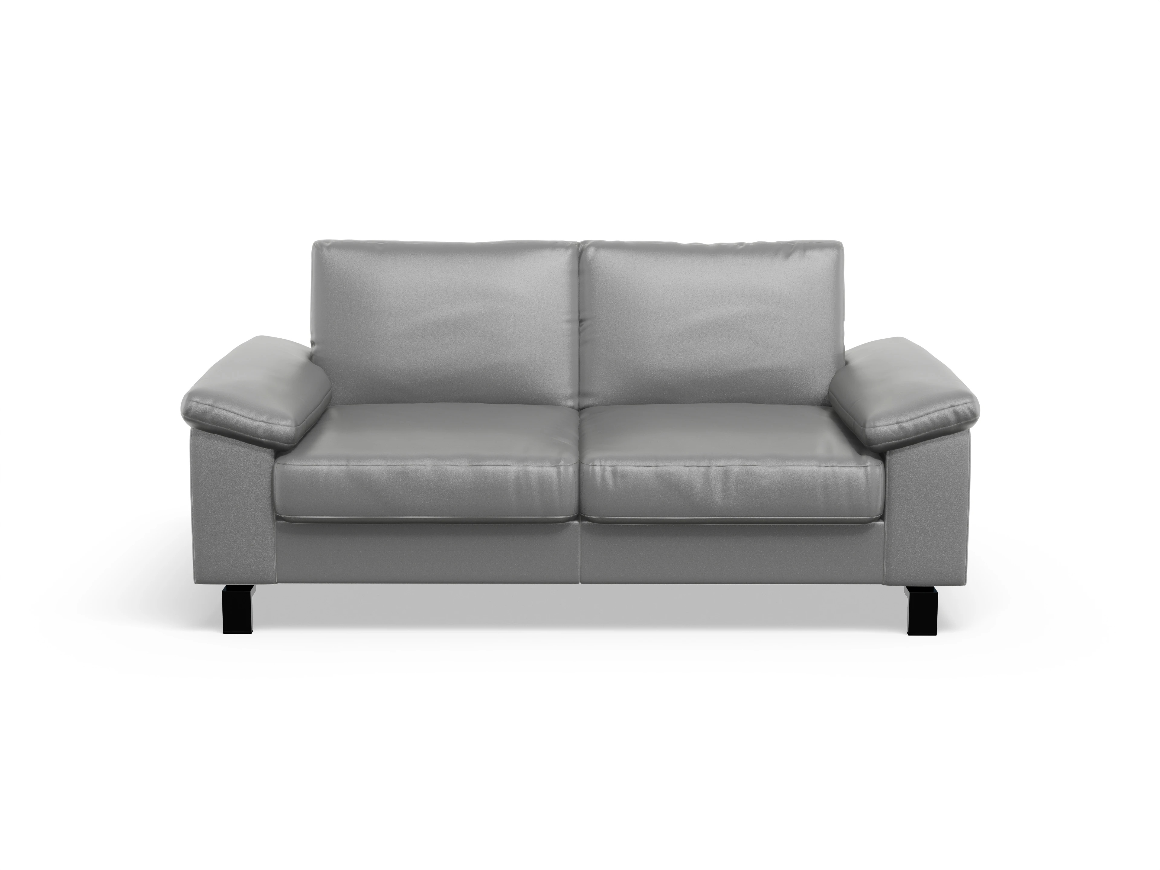 Ansicht des Produktes Casco 2.0 2,5-Sitzer Sofa in Leder Grau