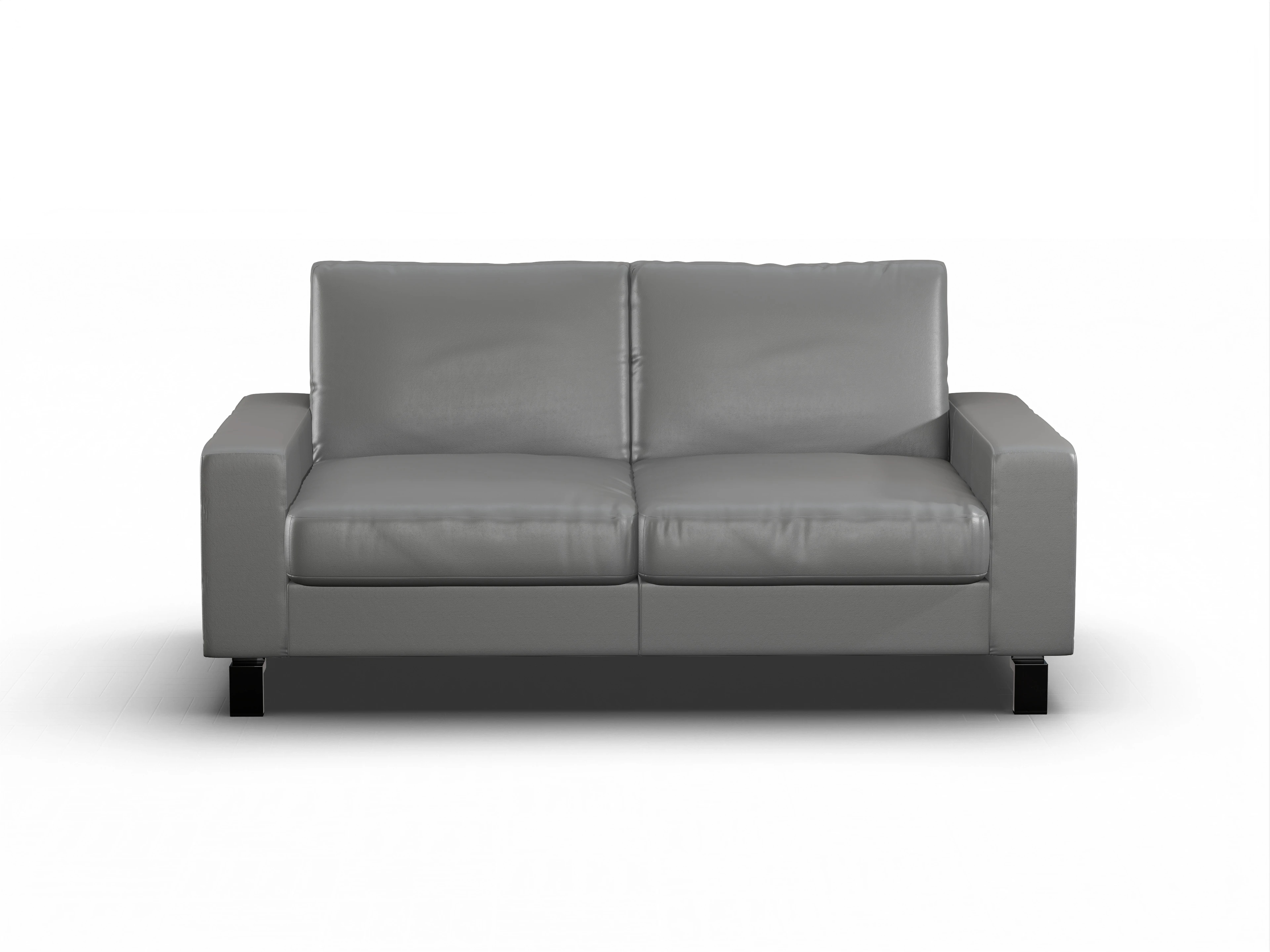 Ansicht des Produktes Casco 2.0 2,5-Sitzer Sofa in Leder Grau