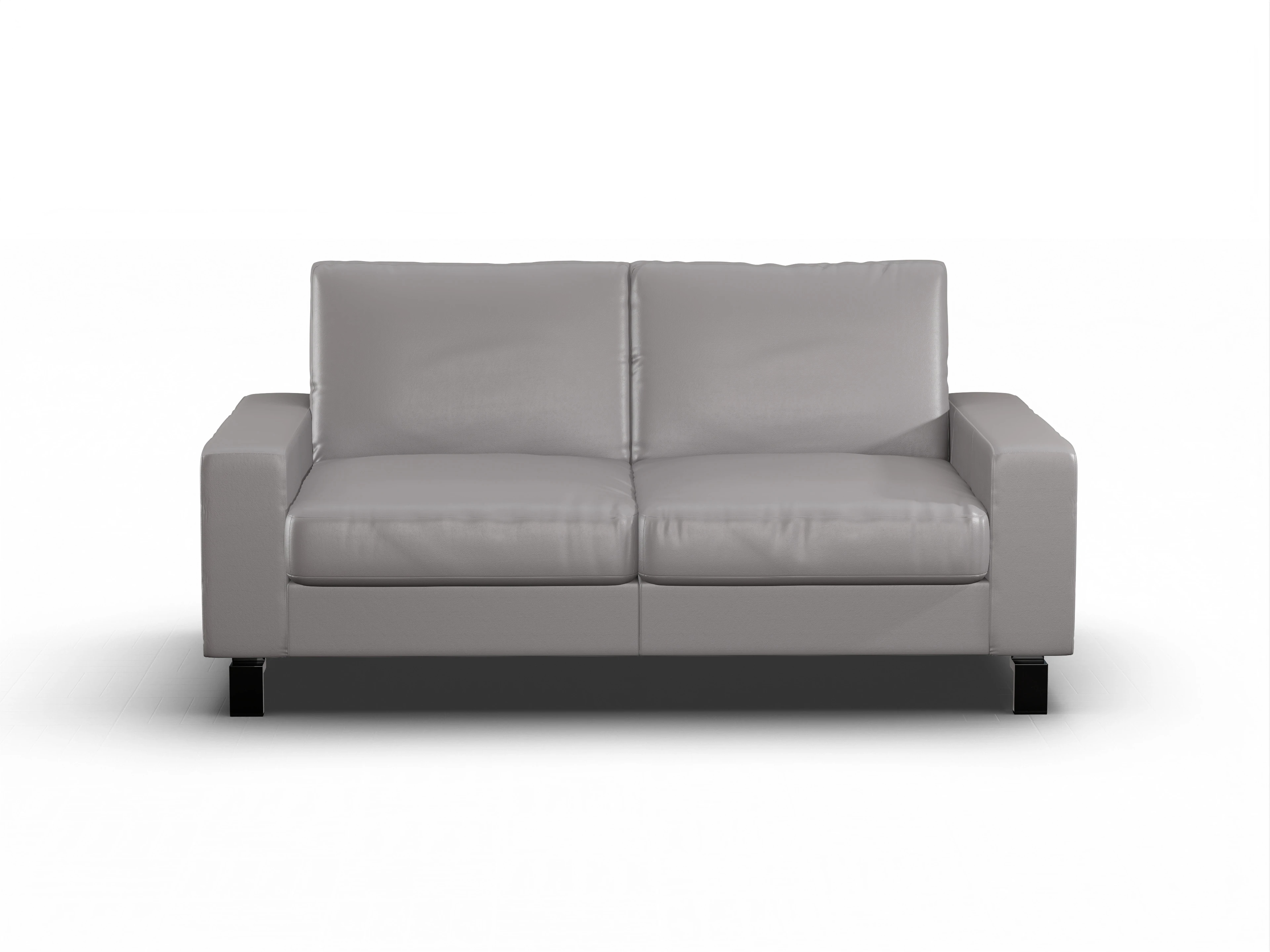Ansicht des Produktes Casco 2.0 2,5-Sitzer Sofa in Leder Grau