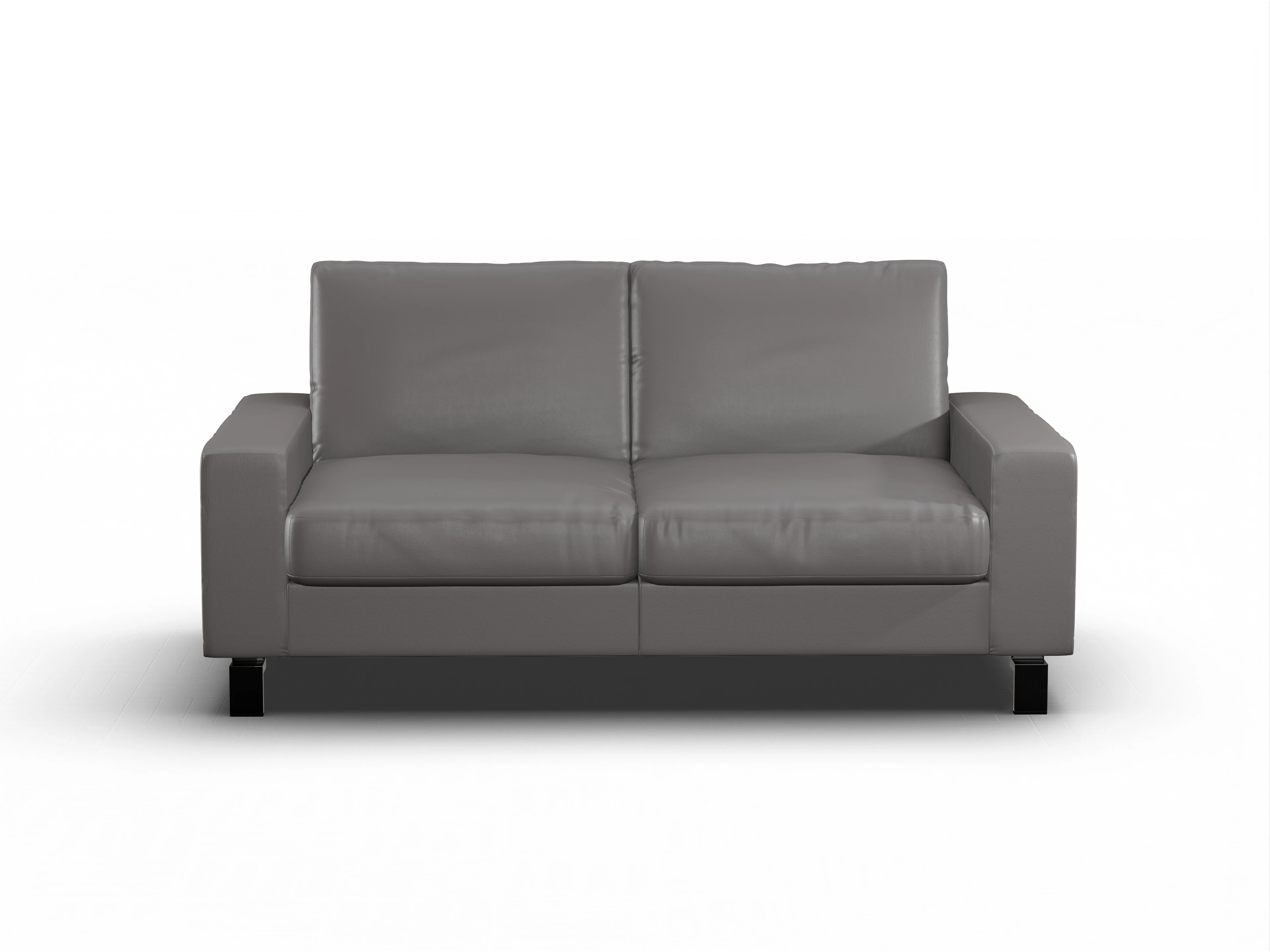Ansicht des Produktes Casco 2.0 2,5-Sitzer Sofa in Leder Grau