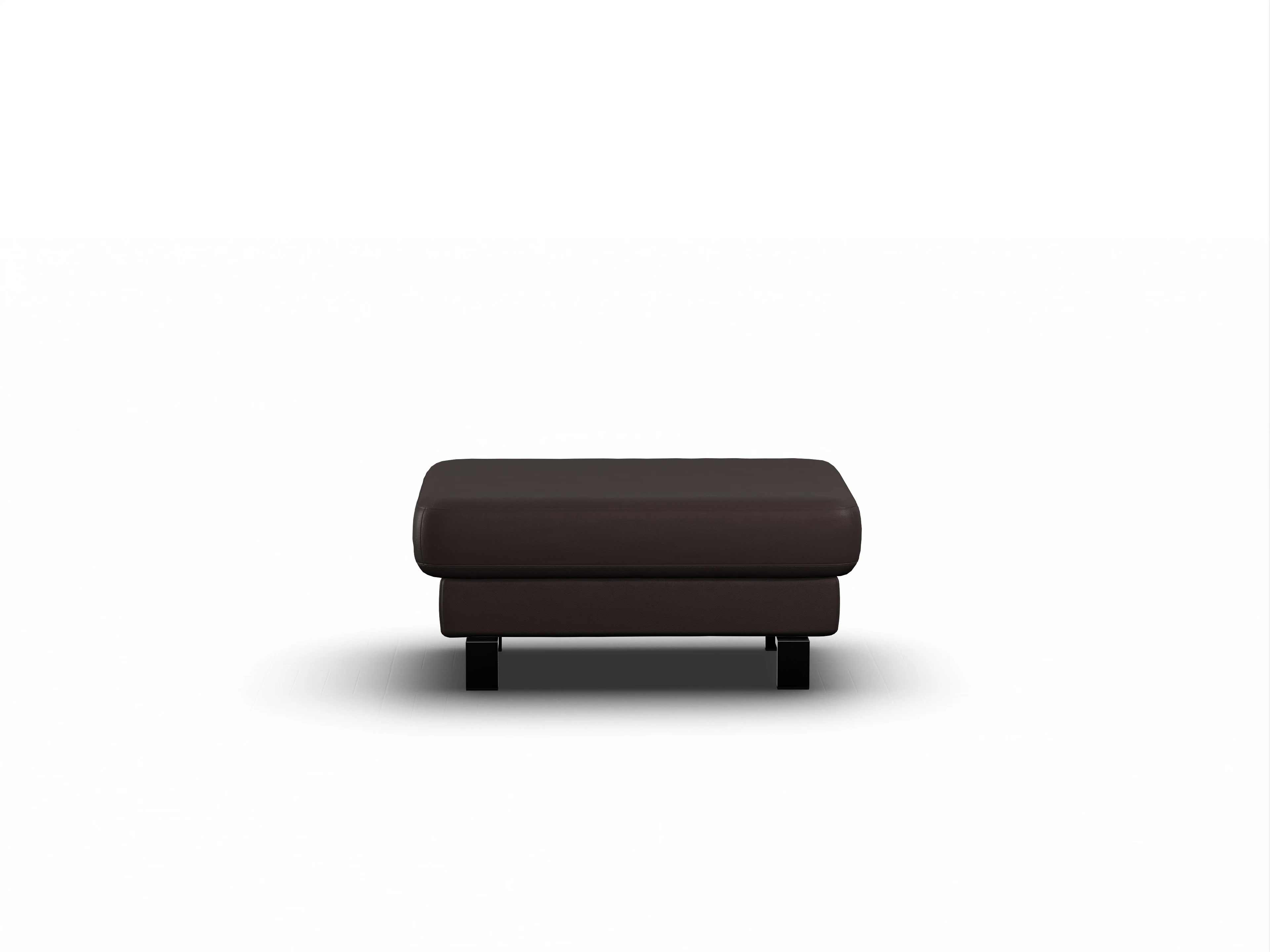 Ansicht des Produktes Casco 2.0 Hocker in Leder Braun