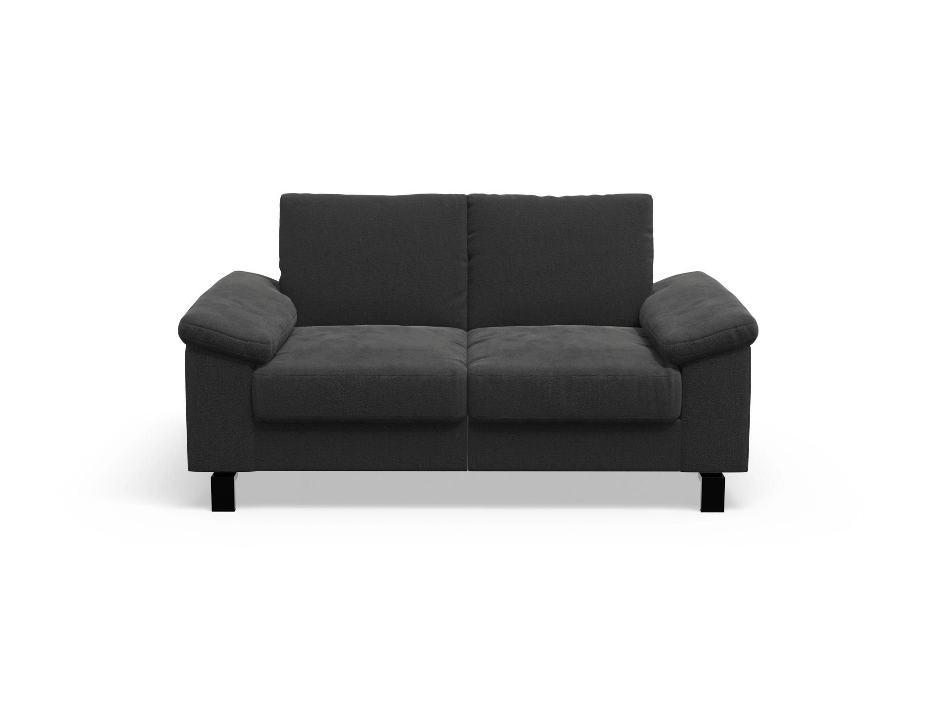 Ansicht des Produktes Casco 2.0 2-Sitzer Sofa in Stoff Schwarz