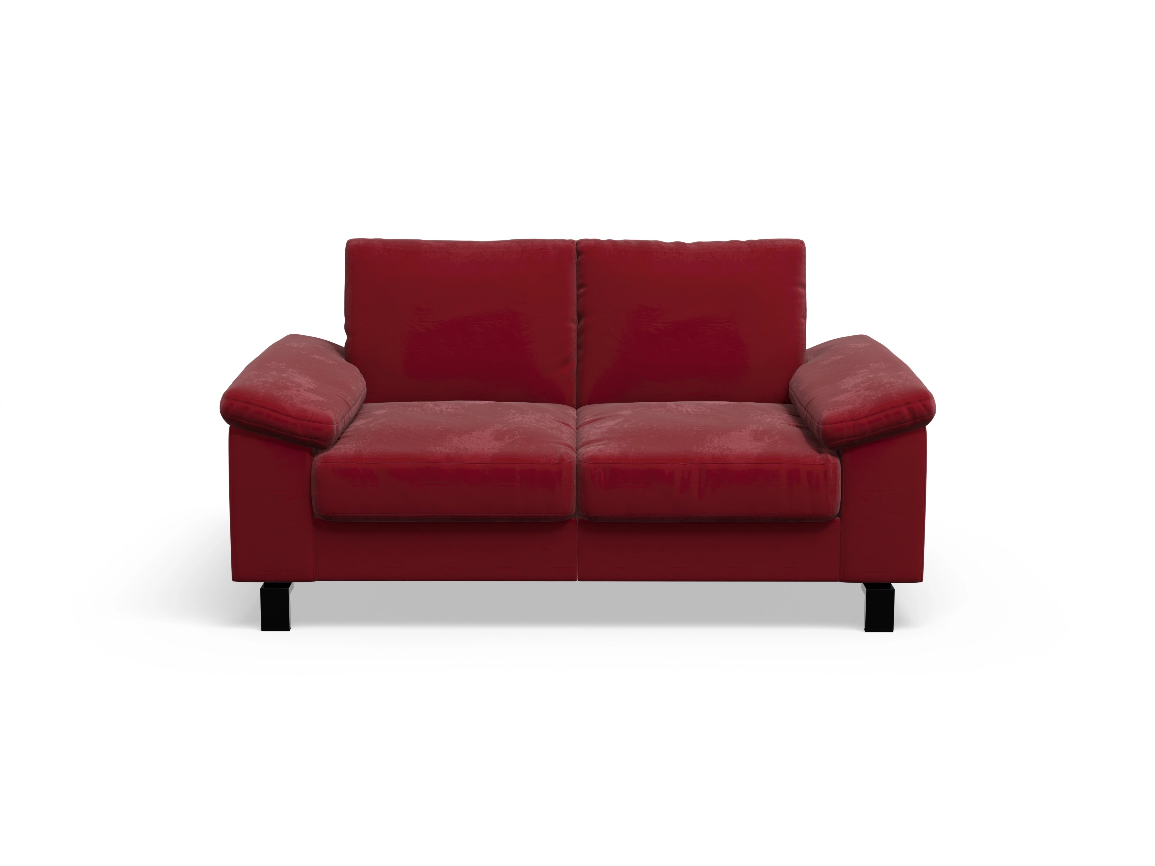 Casco 2-Sitzer Sofa Ansicht des Produktes Casco 2.0 2-Sitzer Sofa in Stoff Rot