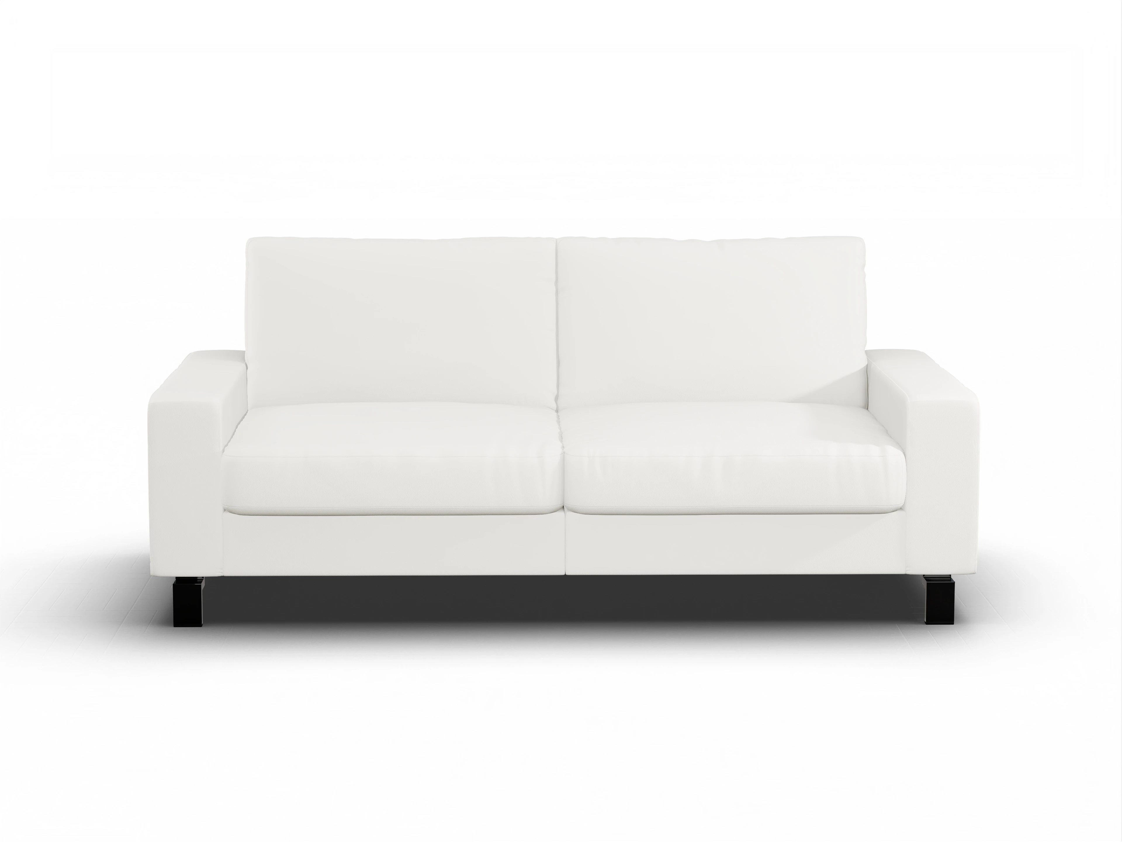 Ansicht des Produktes Casco 2.0 3-Sitzer Sofa in Leder Weiss