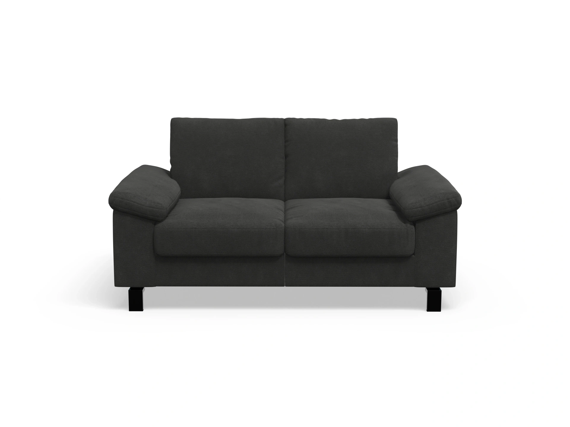Ansicht des Produktes Casco 2.0 2-Sitzer Sofa in Stoff Schwarz