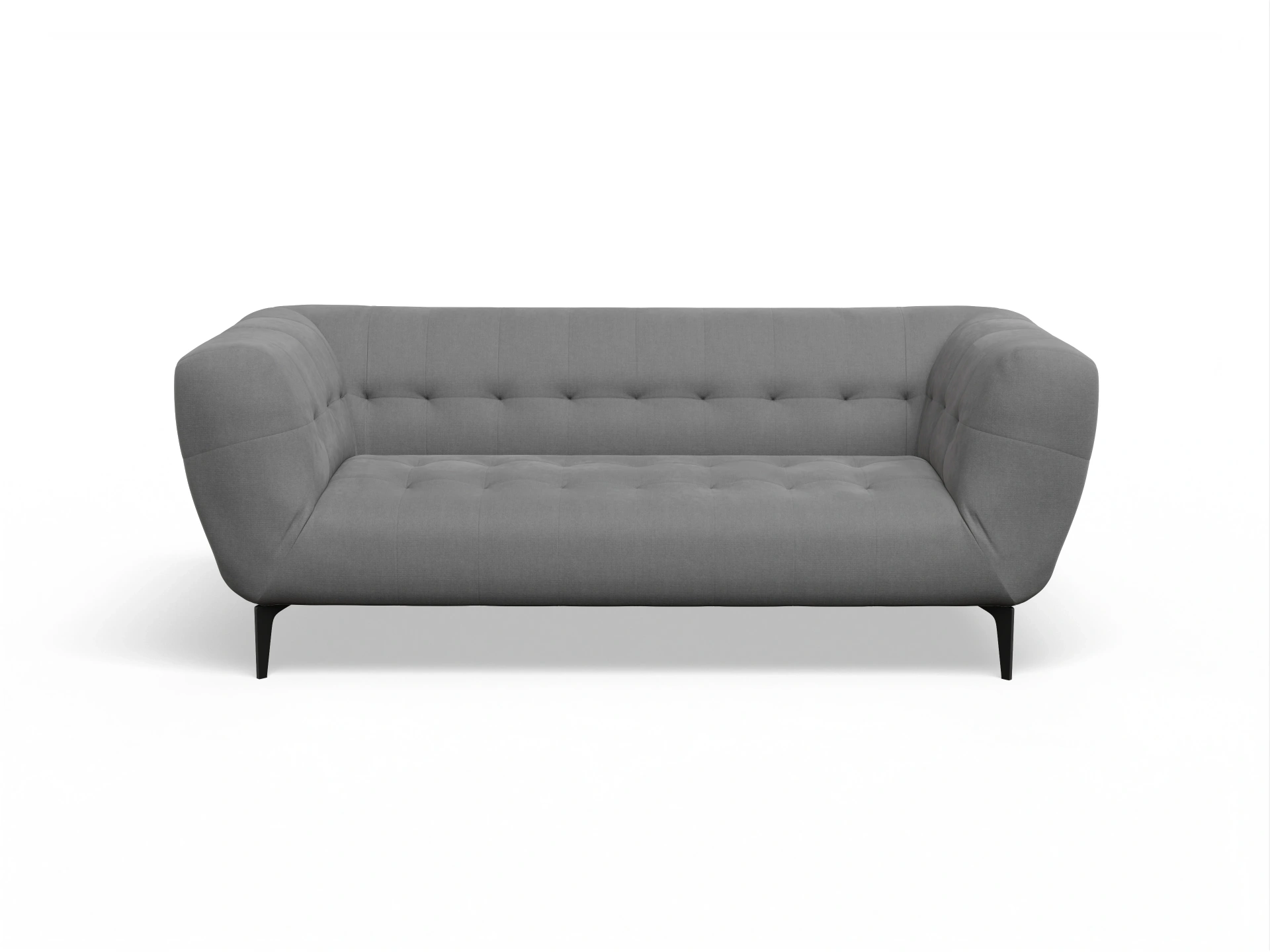Ansicht des Produktes Vera 2-Sitzer Sofa in Stoff Grau