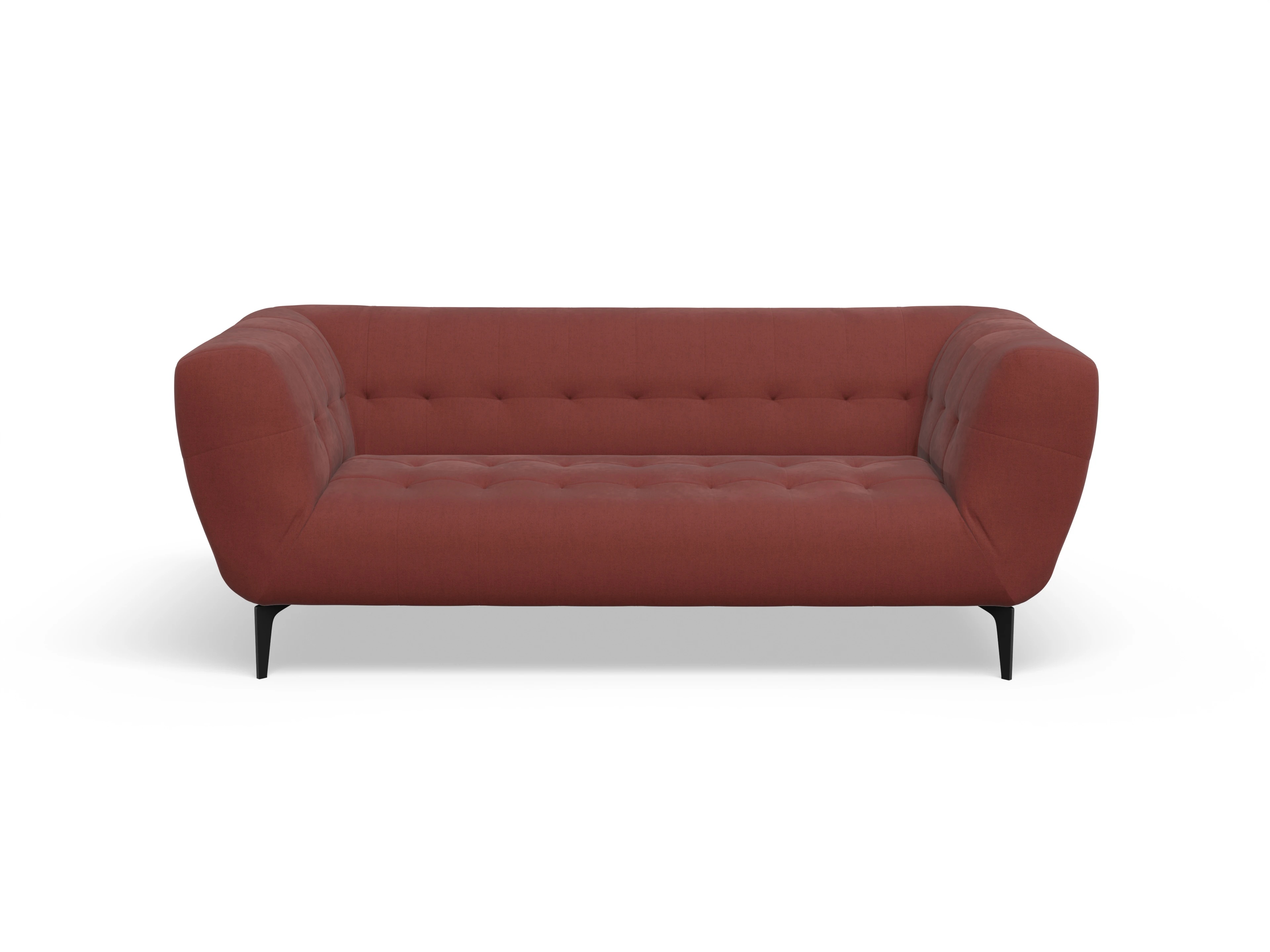 Vera 2-Sitzer Sofa Ansicht des Produktes Vera 2-Sitzer Sofa in Stoff Rot