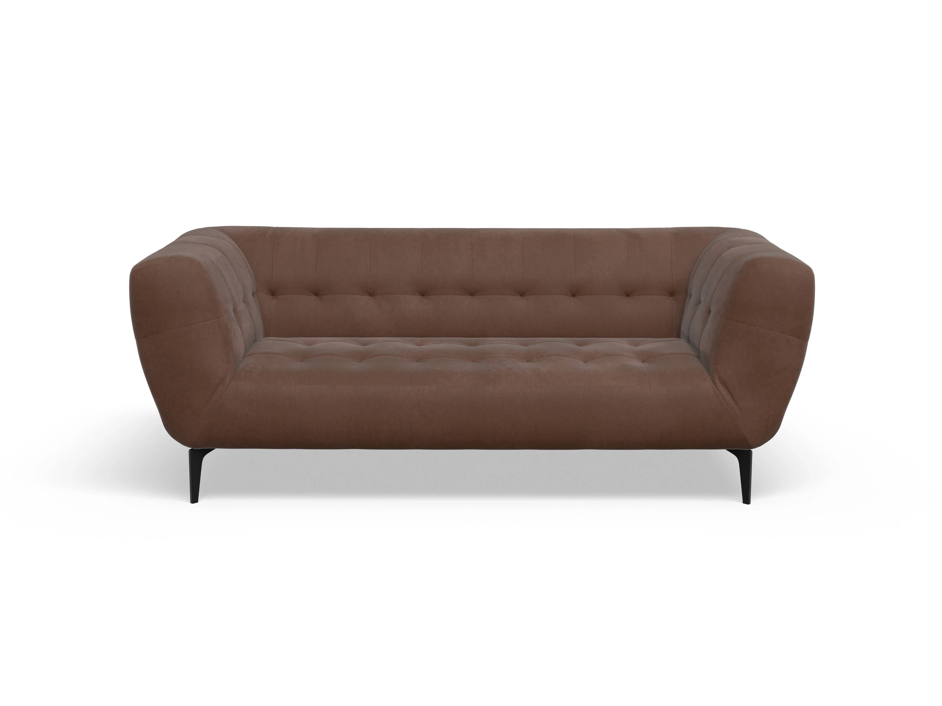 Vera 2-Sitzer Sofa Ansicht des Produktes Vera 2-Sitzer Sofa in Stoff Braun