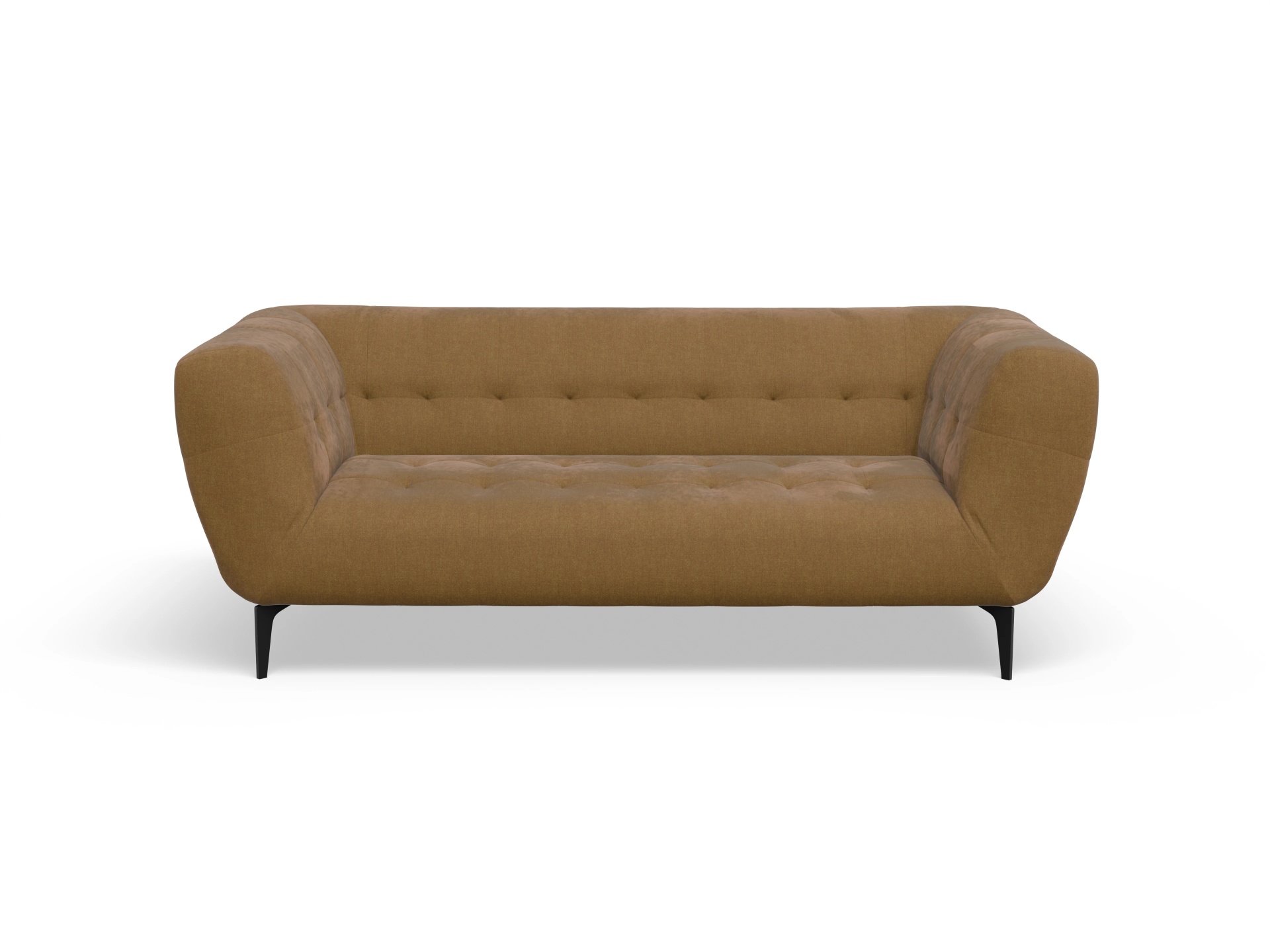 Ansicht des Produktes Vera 2-Sitzer Sofa in Stoff Gelb