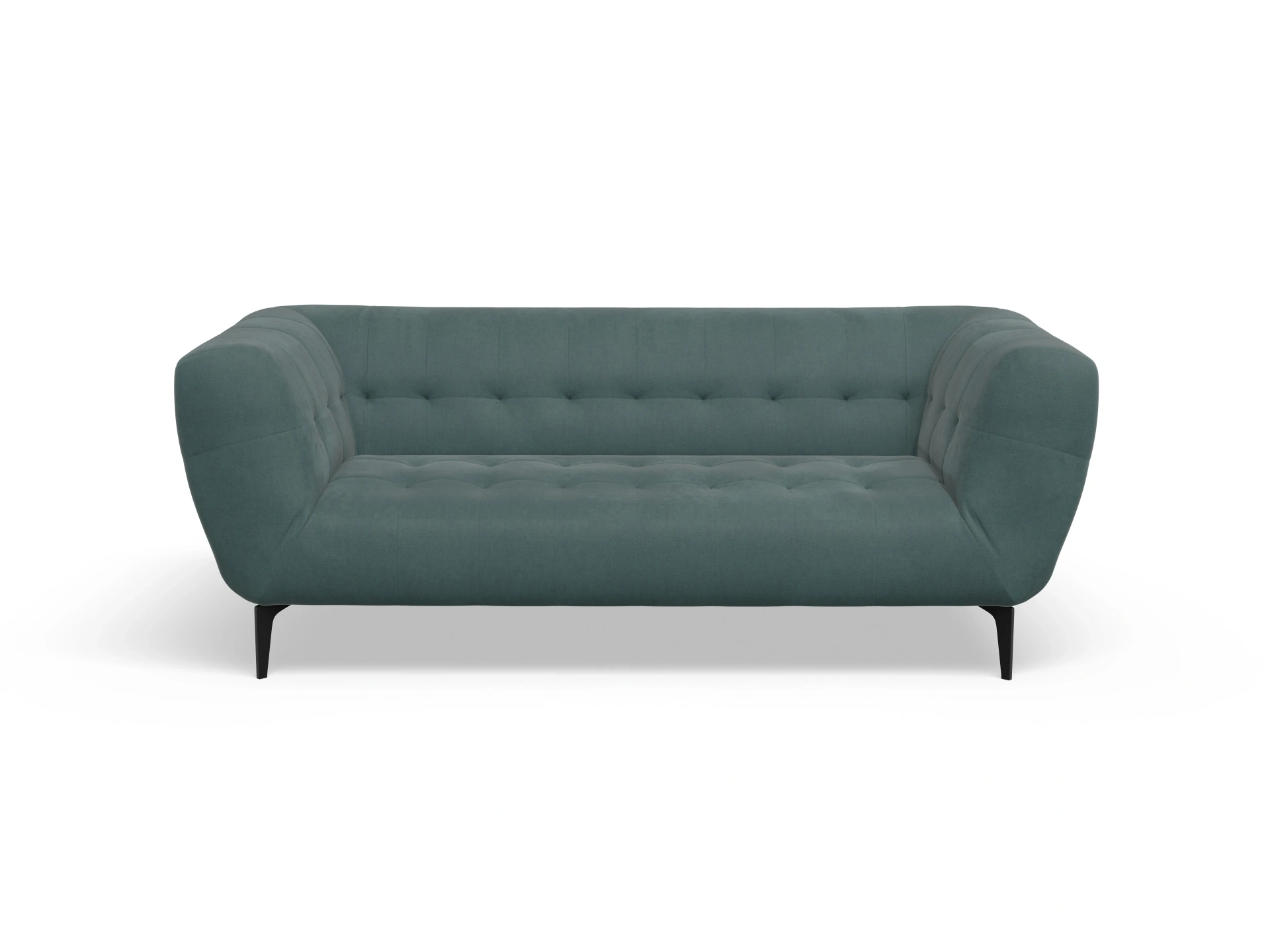 Ansicht des Produktes Vera 2-Sitzer Sofa in Stoff Blau