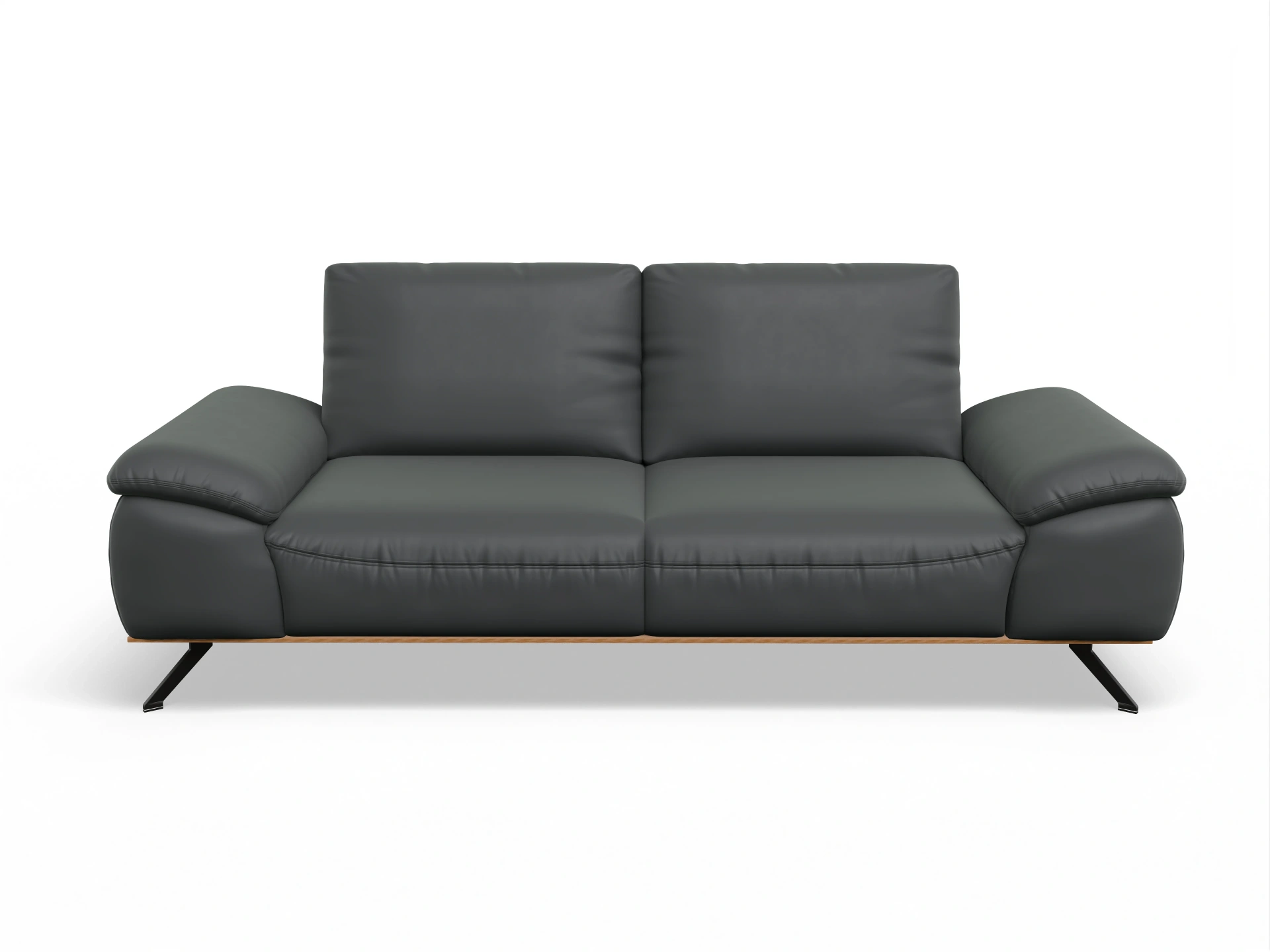 Ansicht des Produktes SC Select 1029 3-Sitzer Sofa in Leder Grau