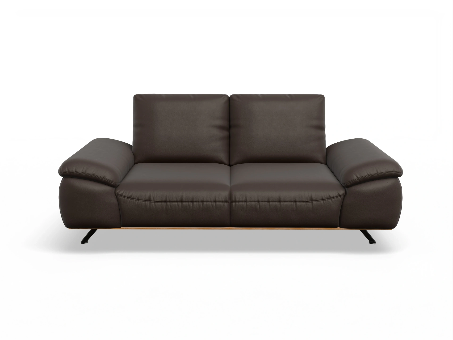 Ansicht des Produktes SC Select 1029 2,5-Sitzer Sofa in Leder Braun