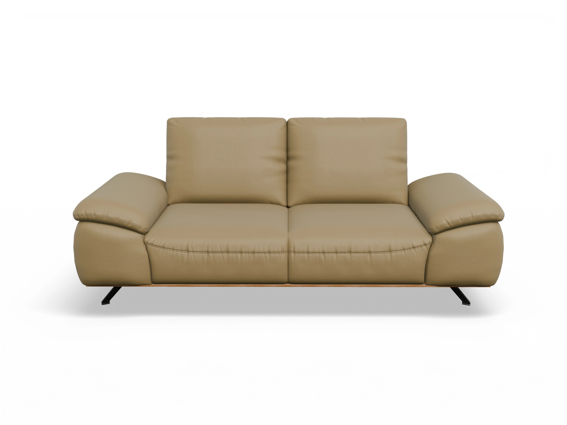 Ansicht des Produktes SC Select 1029 2,5-Sitzer Sofa in Leder Gelb