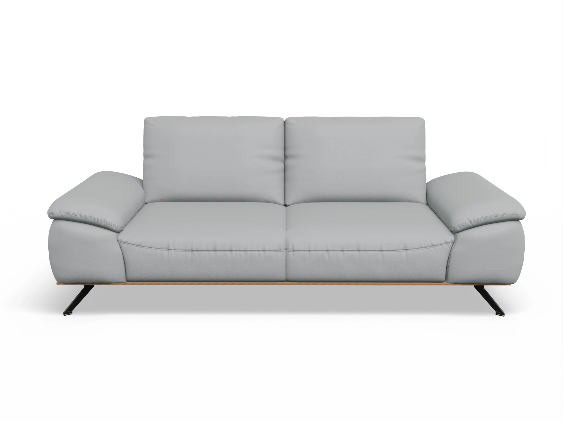 Ansicht des Produktes SC Select 1029 3-Sitzer Sofa in Leder Grau