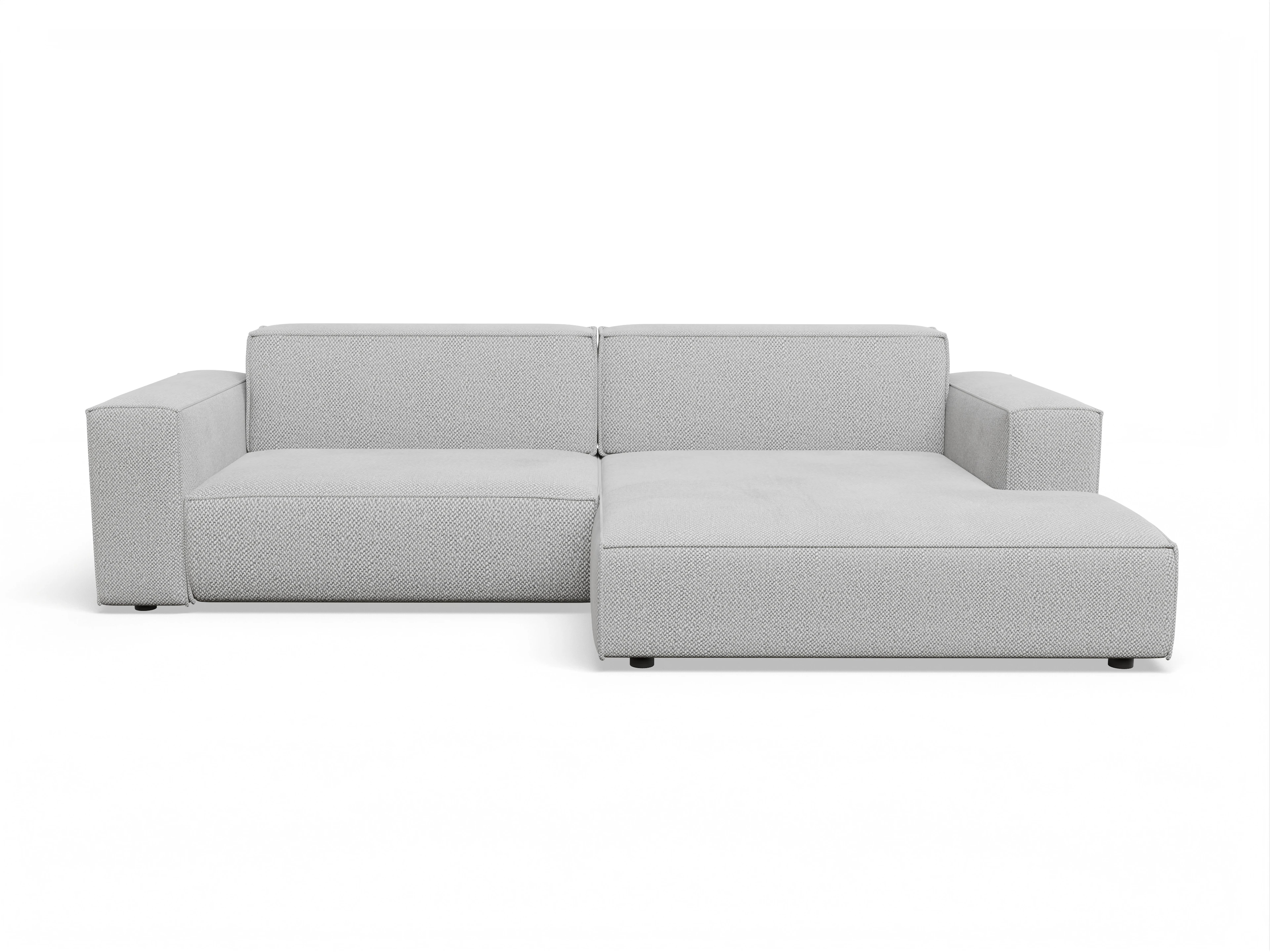 Ansicht des Produktes Claas-O Ecksofa rechts Abschluss offen in Stoff Beige