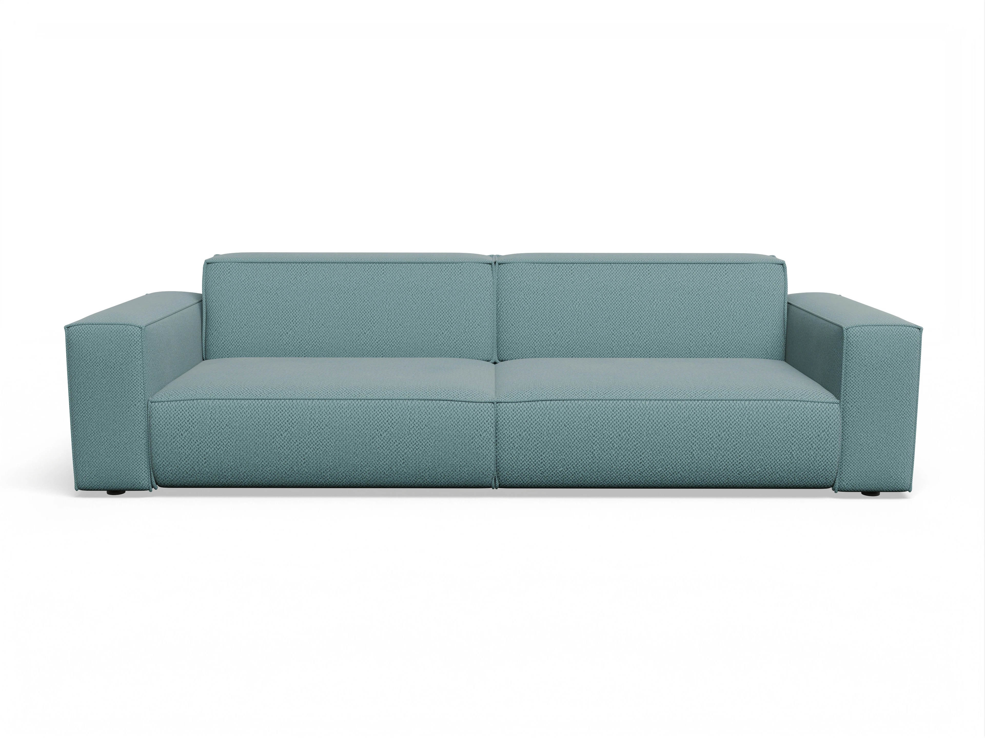 Ansicht des Produktes Claas-O 4-Sitzer Sofa in Stoff Blau