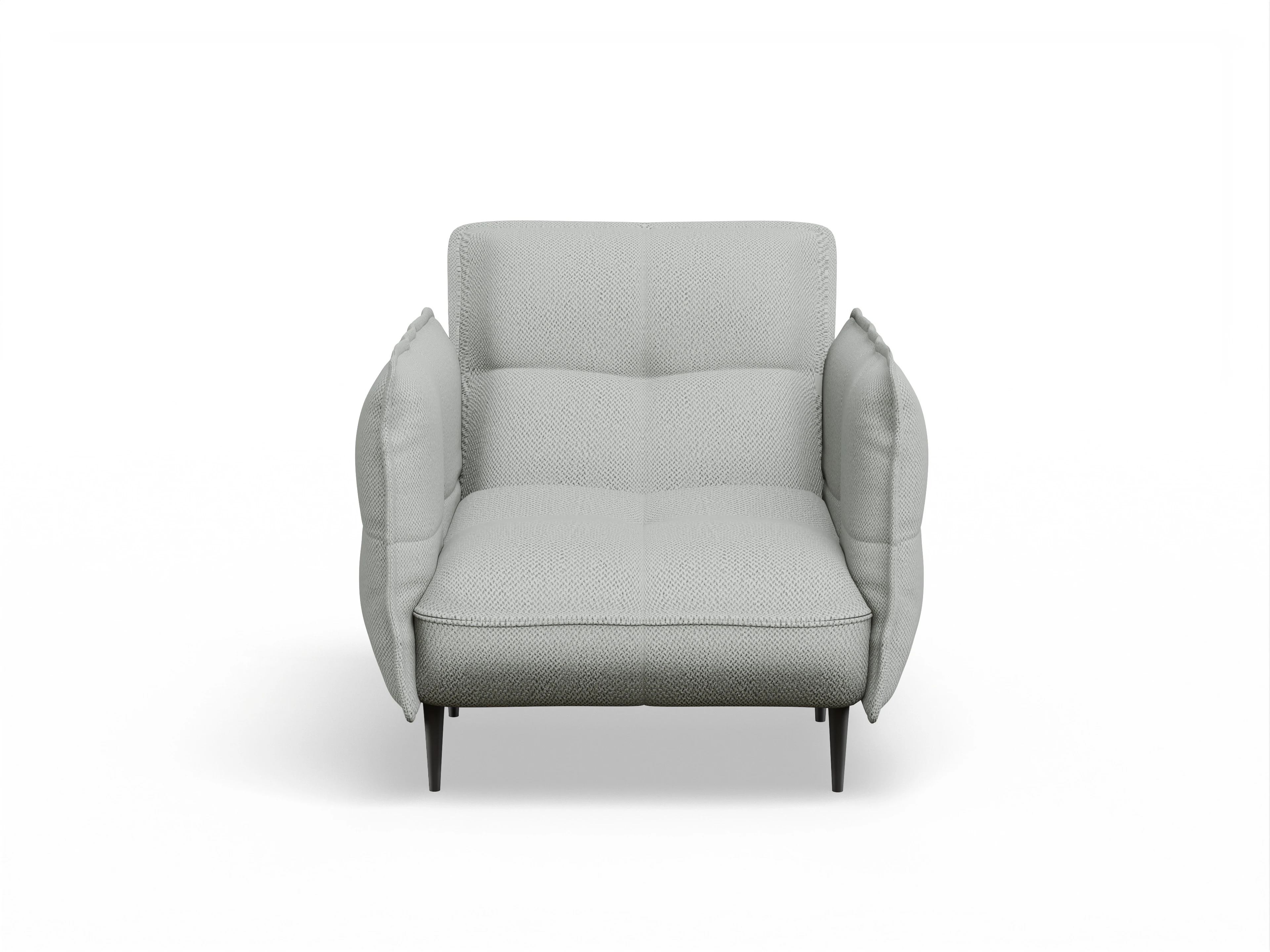 Ansicht des Produktes Marvin-O Klassische Sessel in Stoff Grau