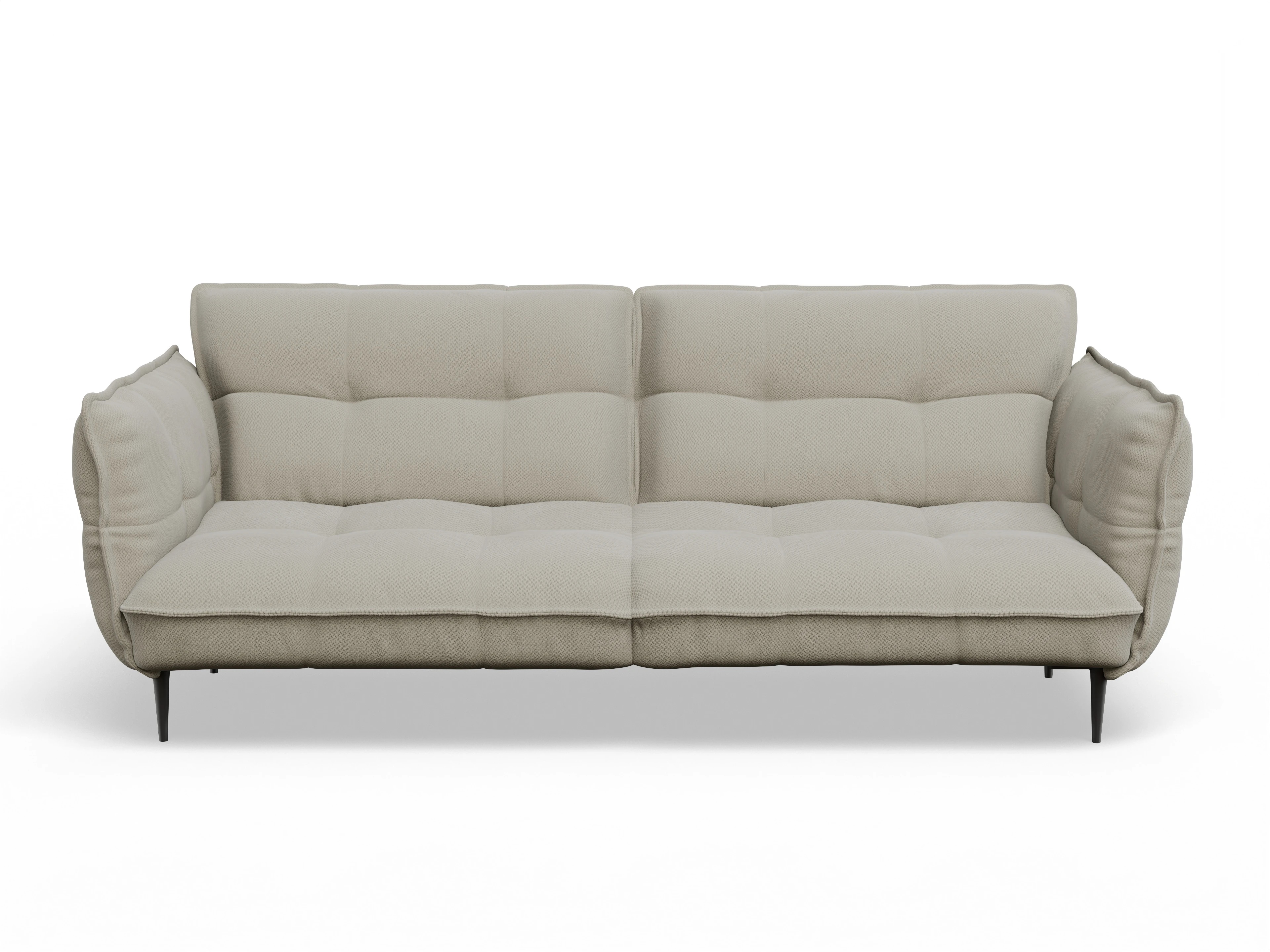 Ansicht des Produktes Marvin-O 3-Sitzer Sofa in Stoff Braun
