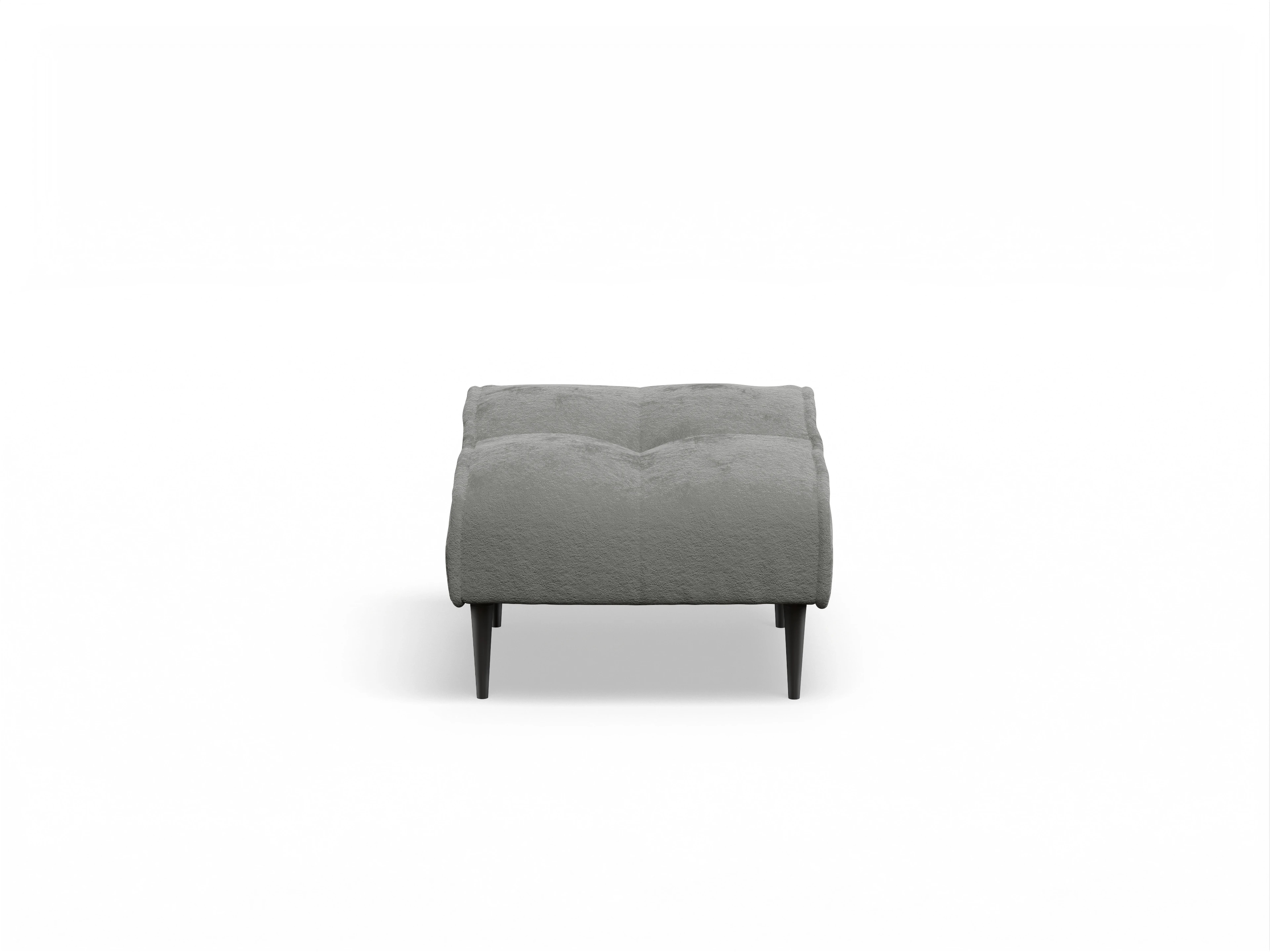 Ansicht des Produktes Marvin-O Hocker in Stoff Grau