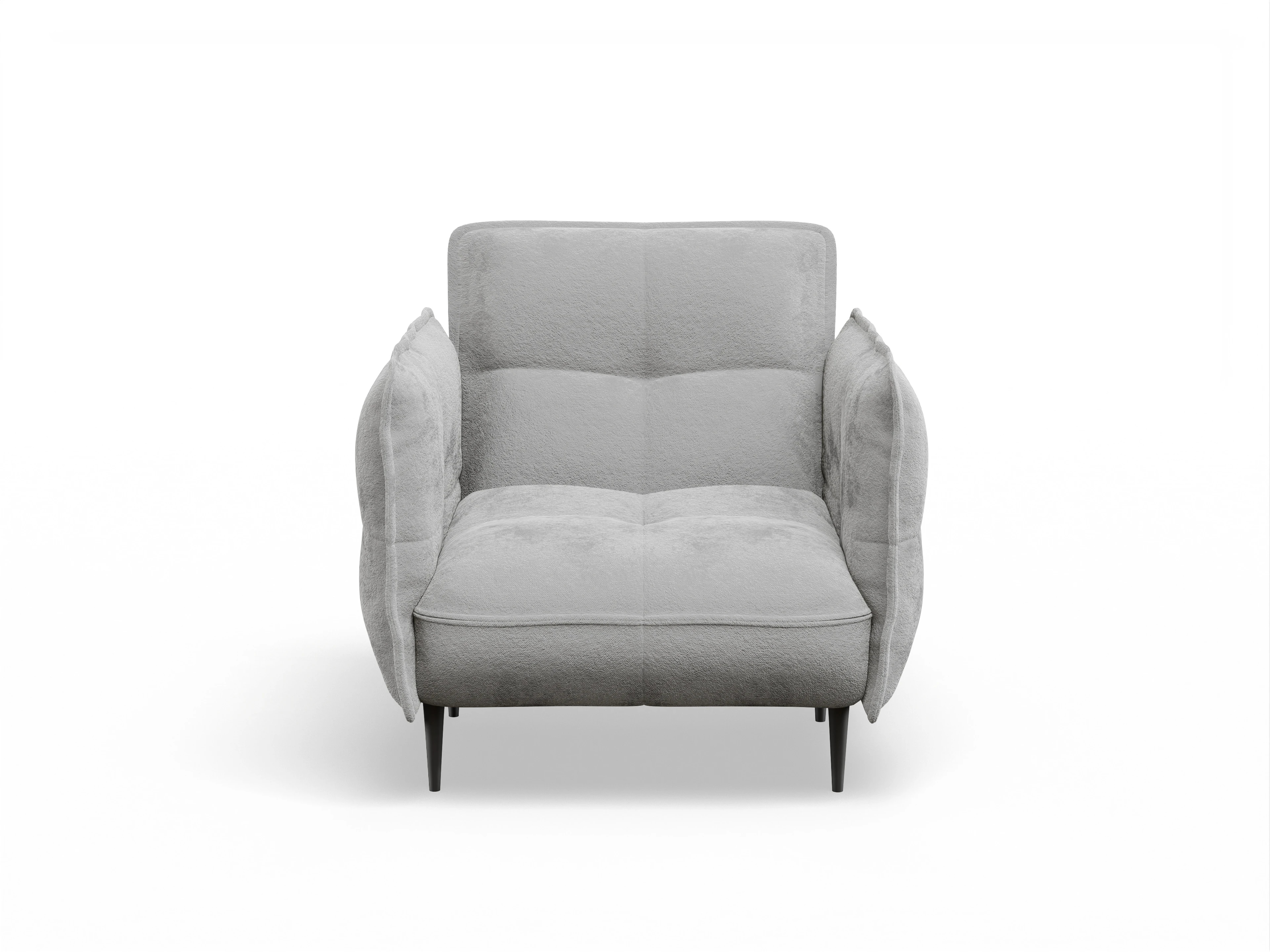 Ansicht des Produktes Marvin-O Klassische Sessel in Stoff Grau