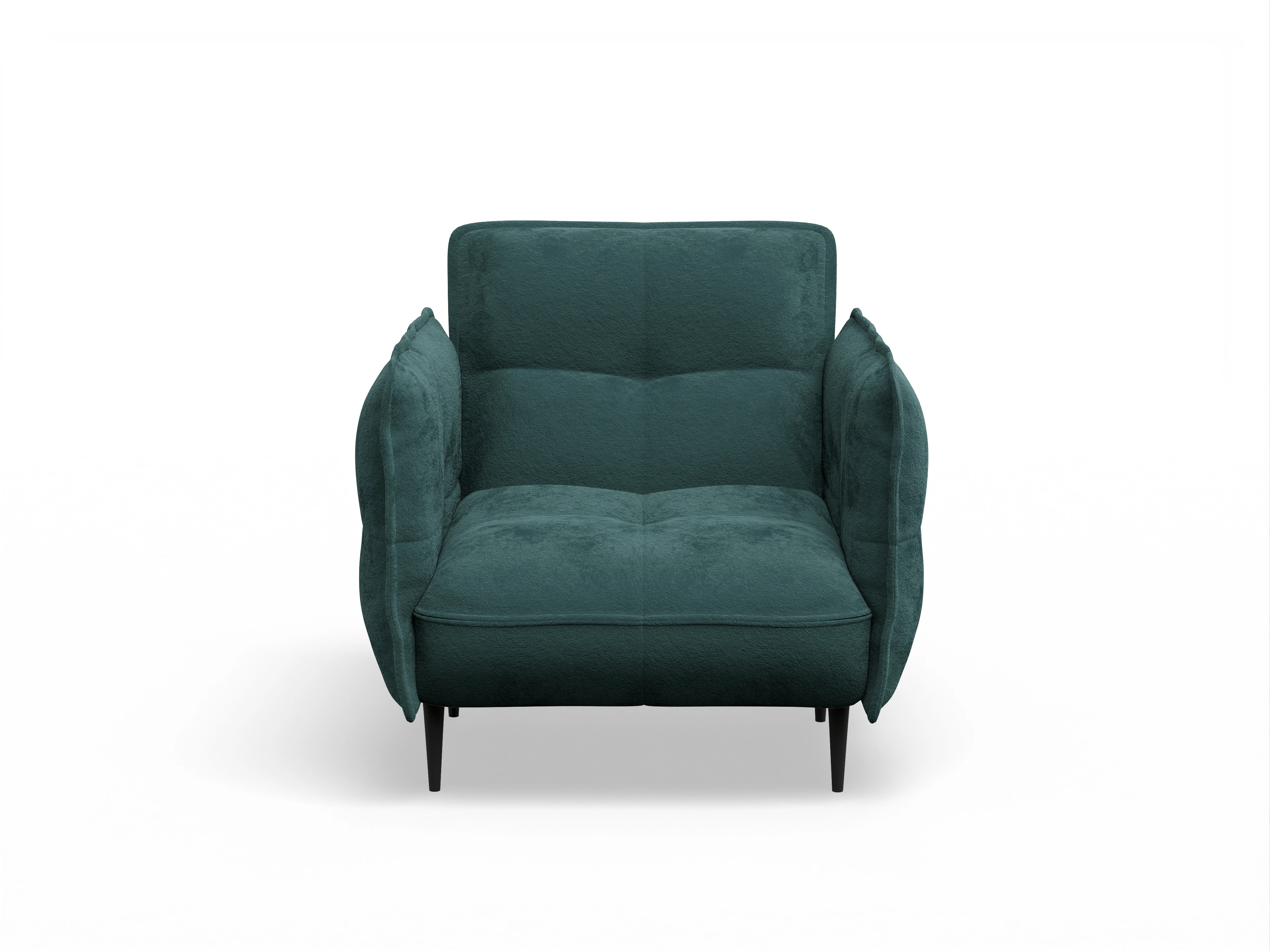 Ansicht des Produktes Marvin-O Klassische Sessel in Stoff Blau